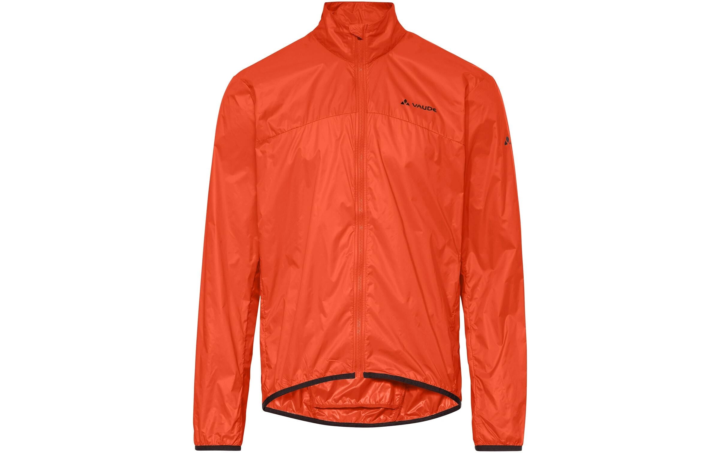 Vaude Matera Air Veloweste – L – Polyamid (recycelt), Rot, Atmungsaktiv, Wasserabweisend, Winddicht