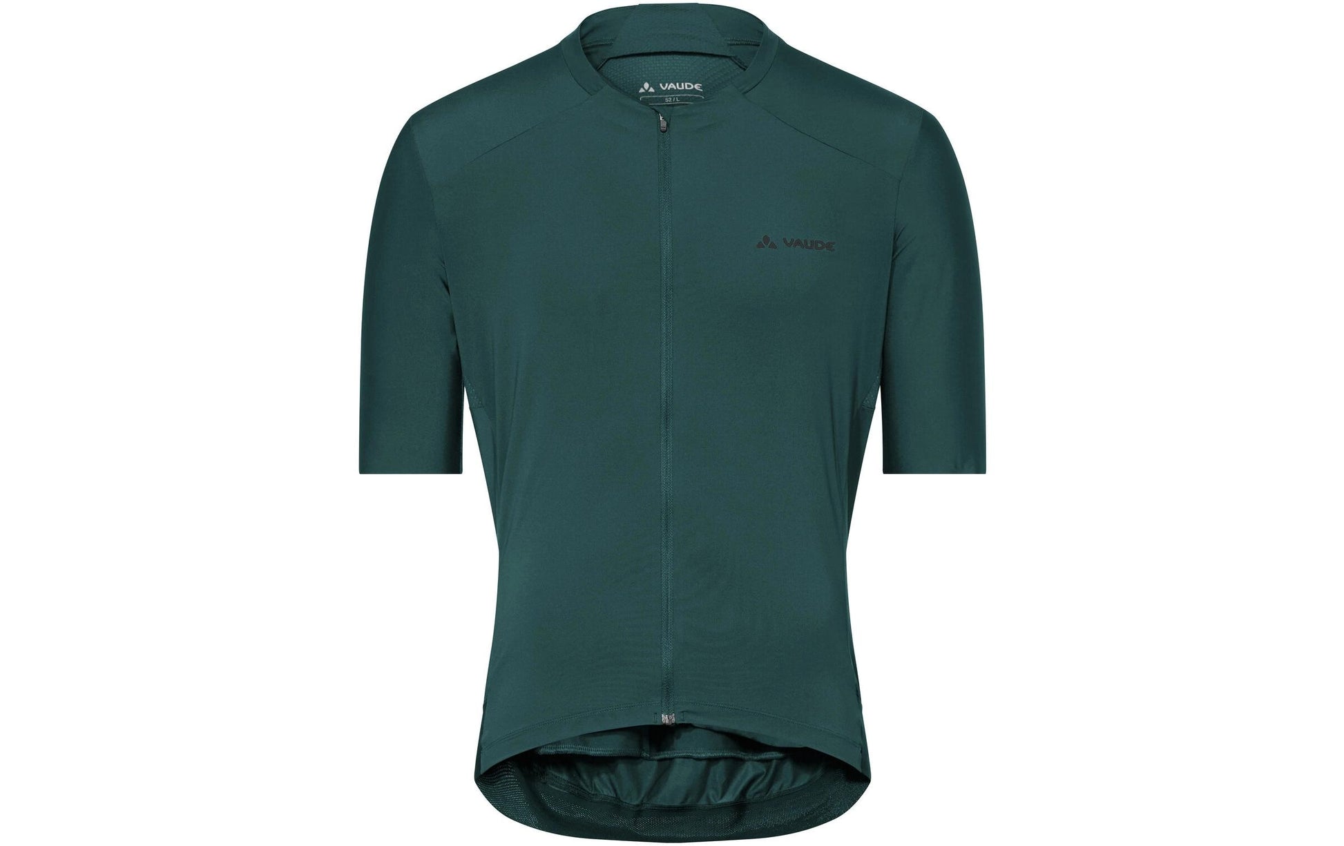 Vaude – Velotrikot Furka FZ III – XXL – Grün, Kurzarm, 88% Polyester (recycelt)/12% Elasthan, Slim Fit
