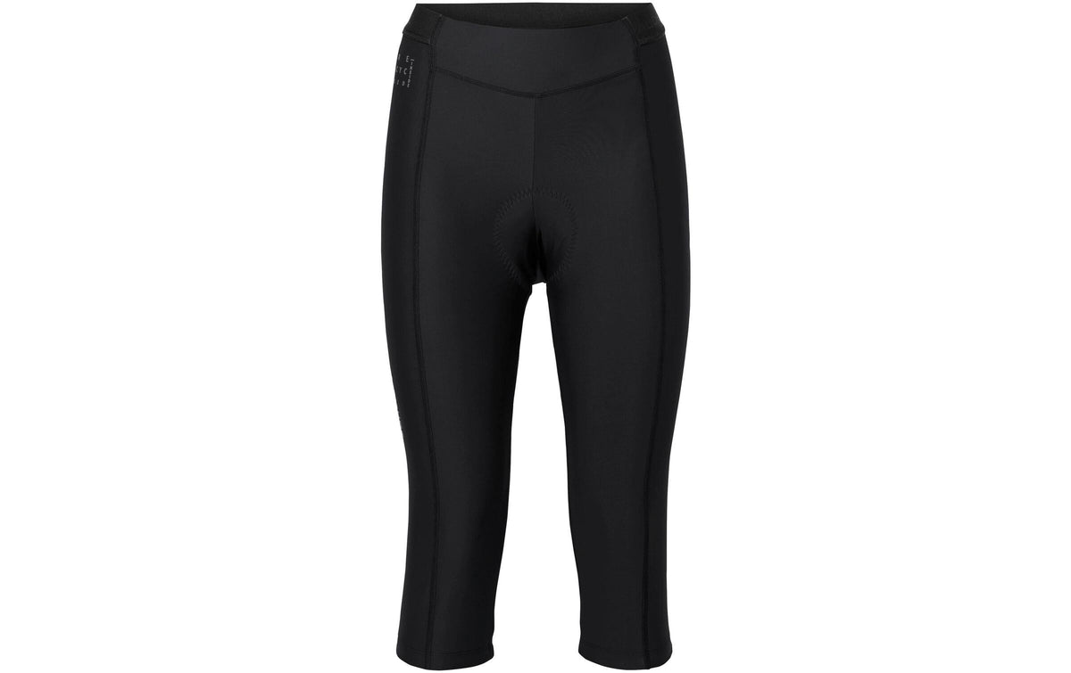 Vaude Velohose Posta 3/4 – Grösse 36 – Schwarz, 78% Polyamid (recycelt), 22% Elasthan, Slim Fit