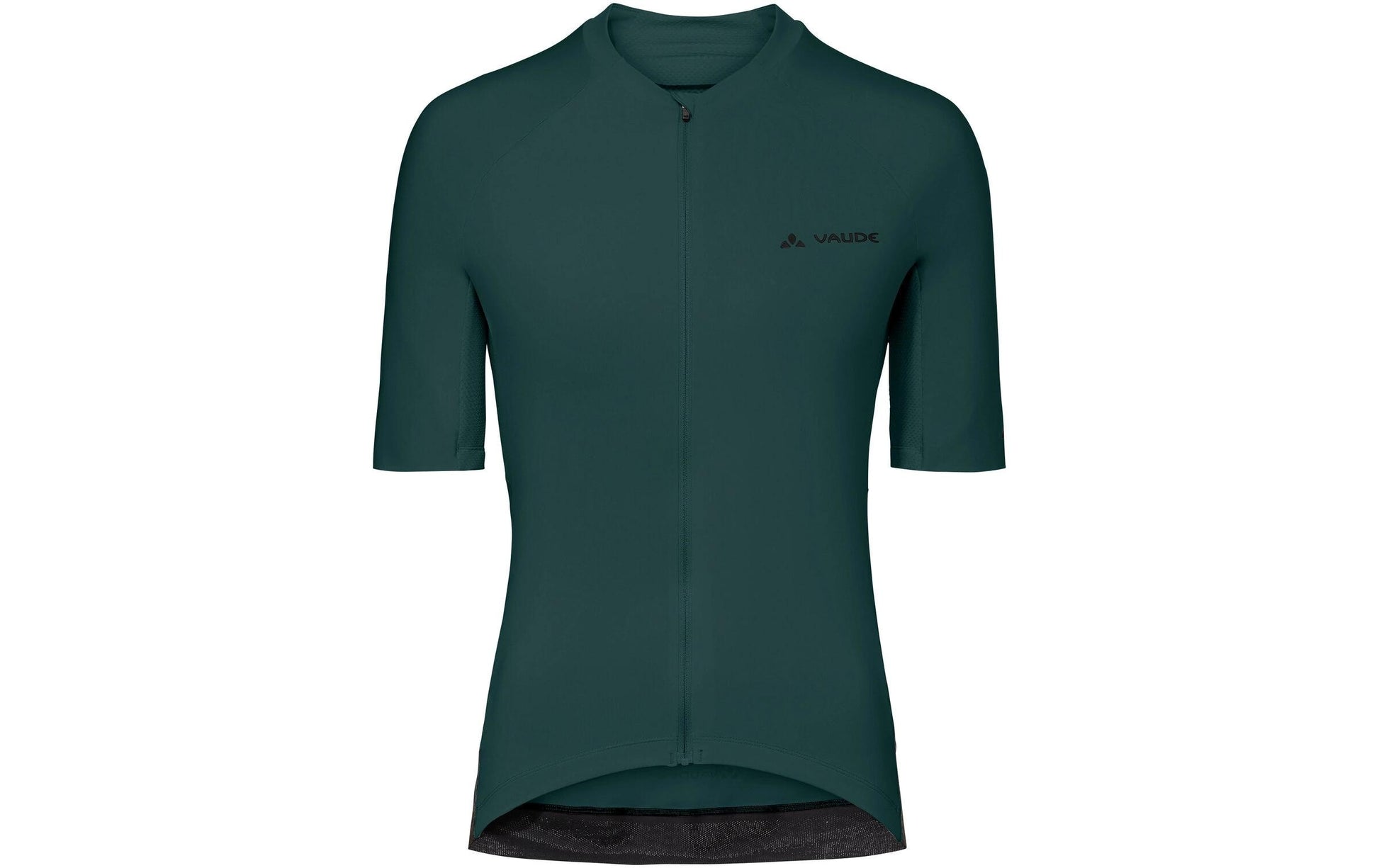 VAUDE Velotrikot Furka FZ III – Grösse 36 – Grün, Polyester (recycelt)/Elasthan, Damen, Kurzarm
