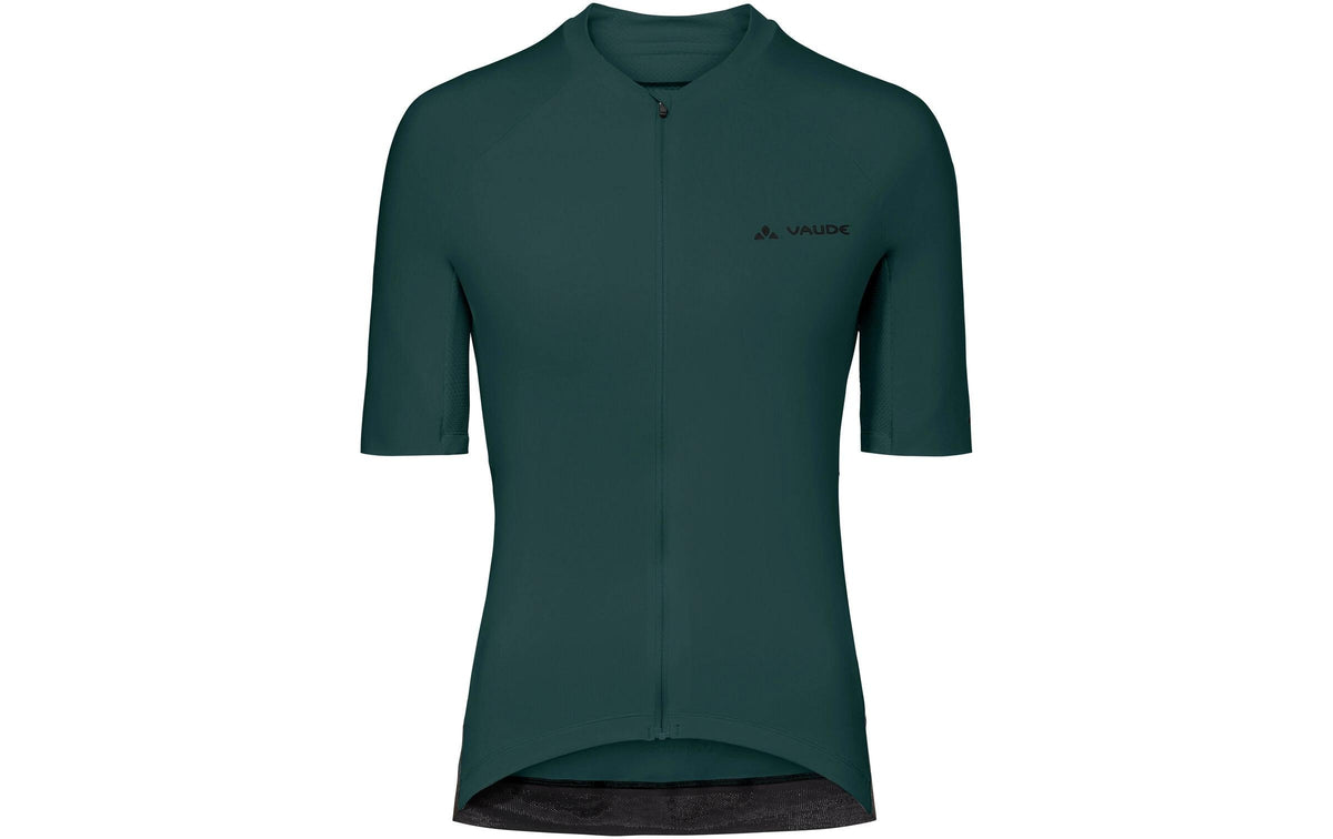 VAUDE Damen-Velotrikot Furka FZ III – Grün, Grösse 40