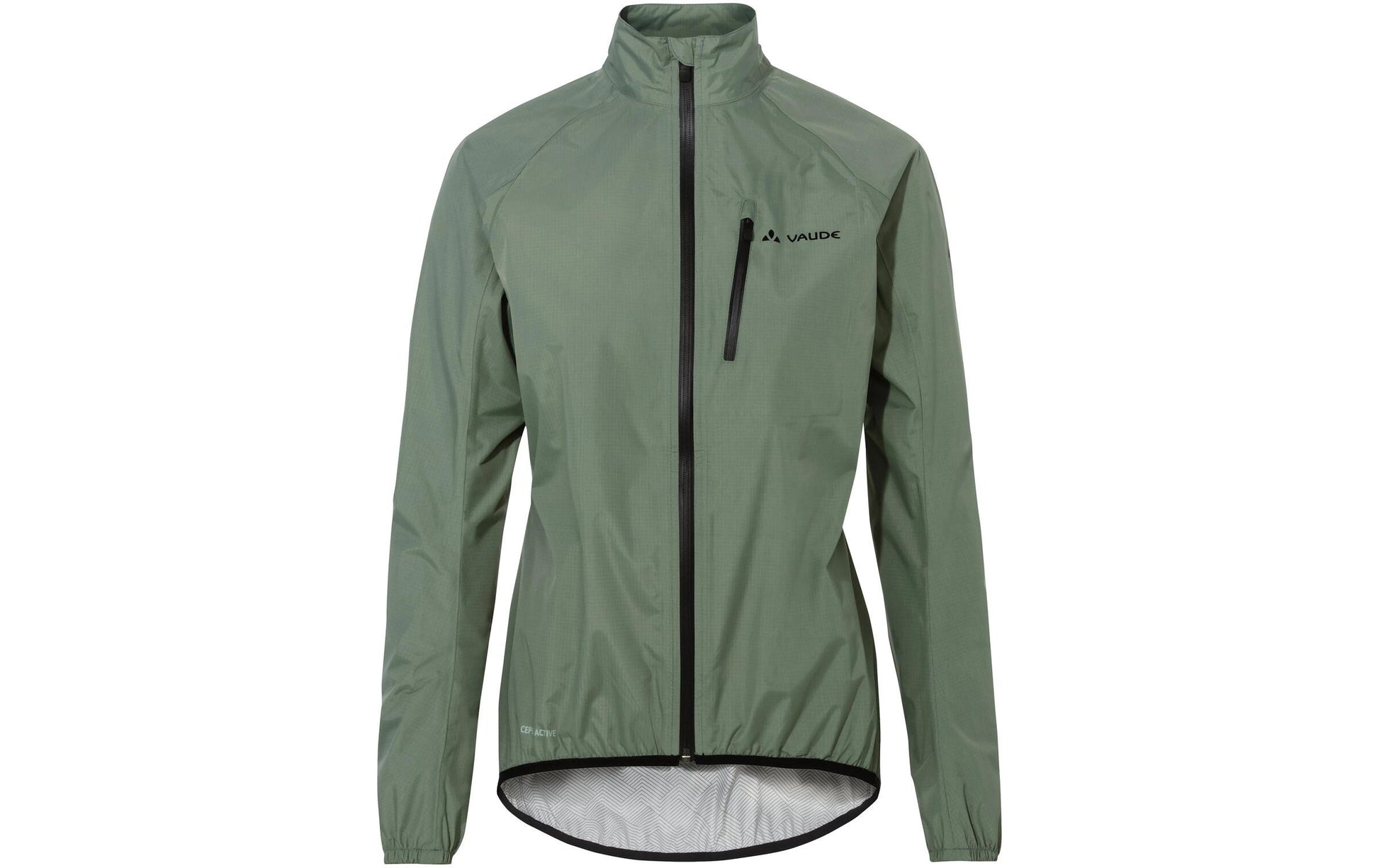 Vaude Damen-Wetterjacke Drop III – Agave, Grösse 34