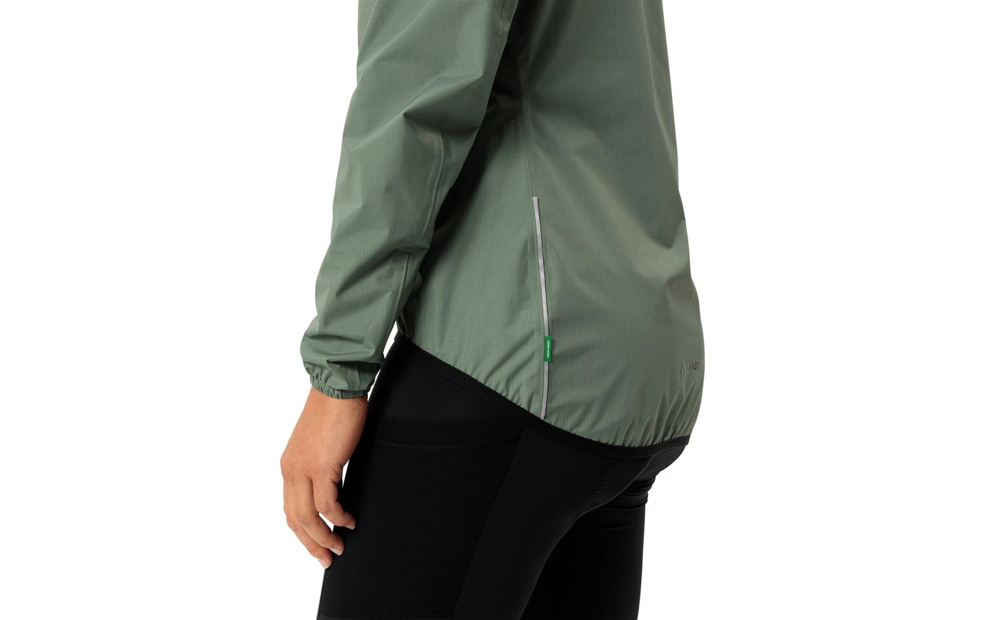 Vaude Damen-Wetterjacke Drop III – Agave, Grösse 34