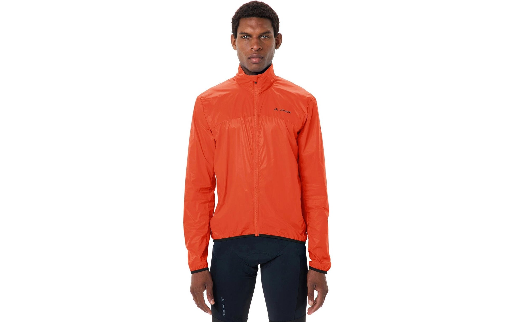 Vaude Matera Air Veloweste – L – Polyamid (recycelt), Rot, Atmungsaktiv, Wasserabweisend, Winddicht