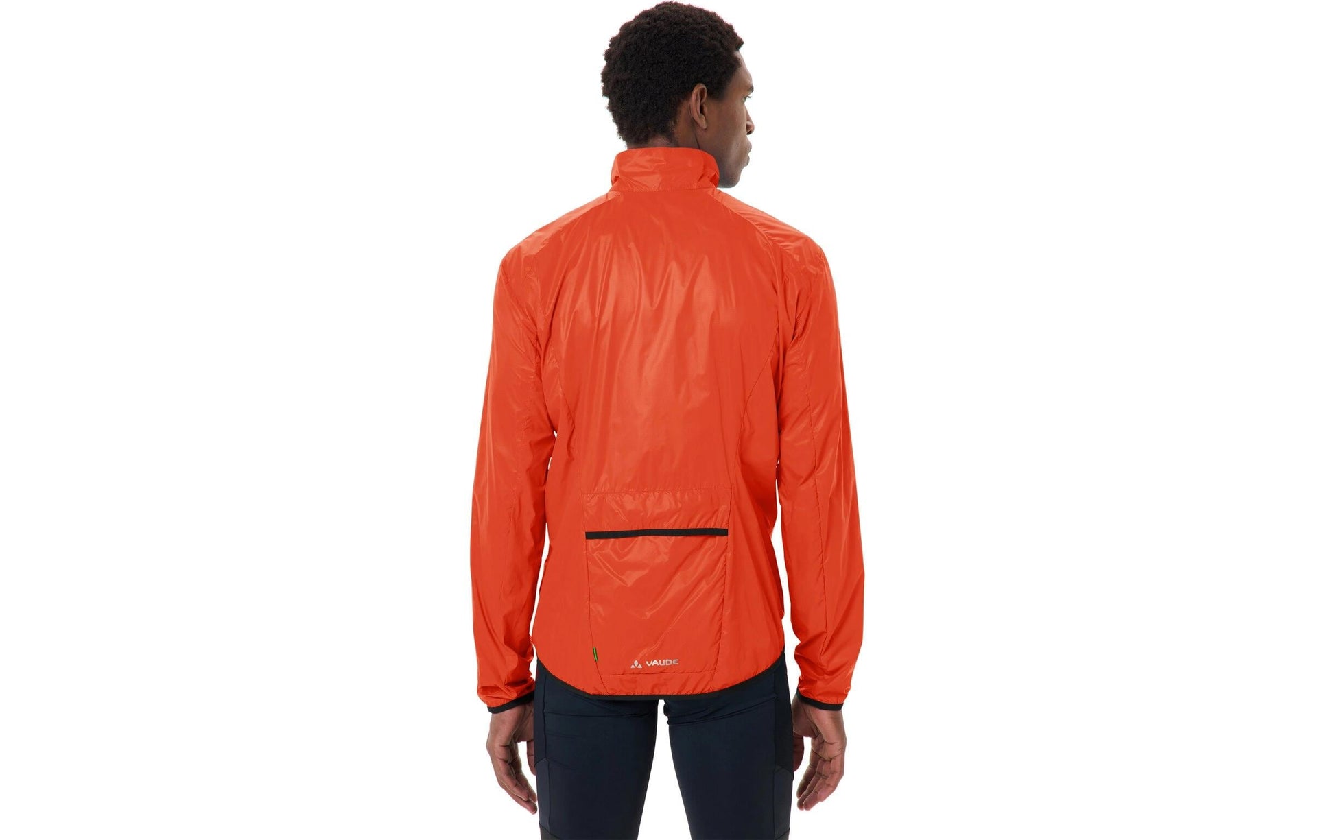 Vaude Matera Air Veloweste – L – Polyamid (recycelt), Rot, Atmungsaktiv, Wasserabweisend, Winddicht