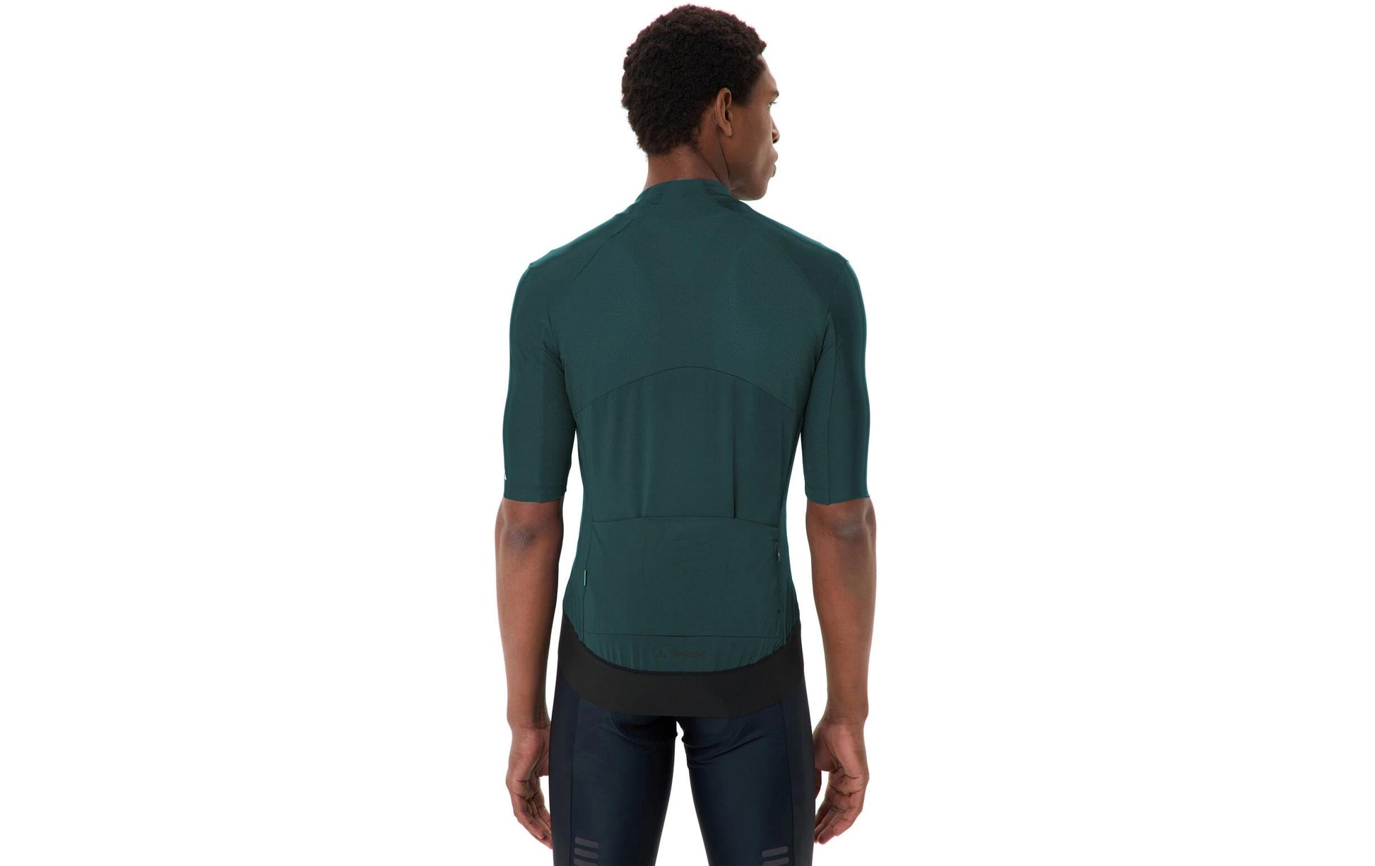 Vaude – Velotrikot Furka FZ III – XXL – Grün, Kurzarm, 88% Polyester (recycelt)/12% Elasthan, Slim Fit