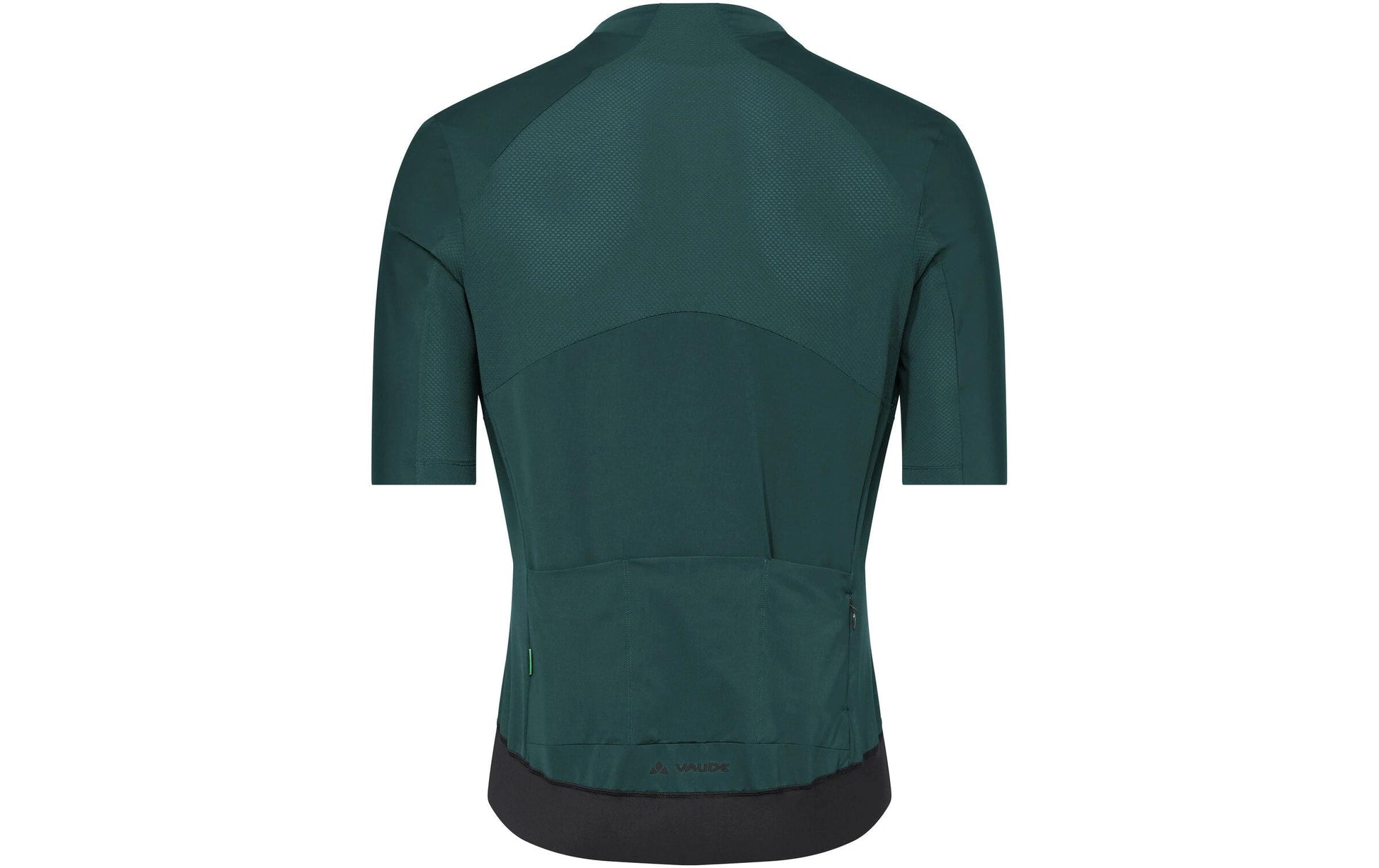 Vaude – Velotrikot Furka FZ III – XXL – Grün, Kurzarm, 88% Polyester (recycelt)/12% Elasthan, Slim Fit