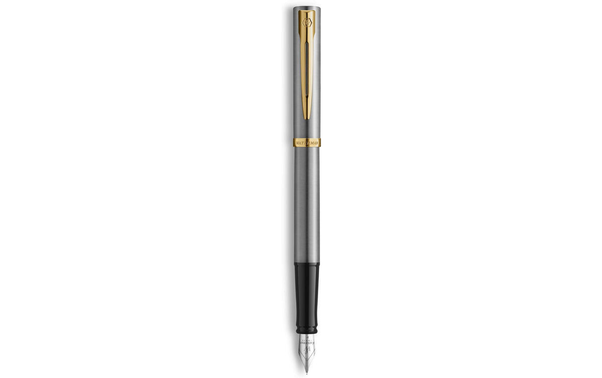Waterman Allure Impression – Füllfederhalter – M – Edelstahl – Geschenkbox