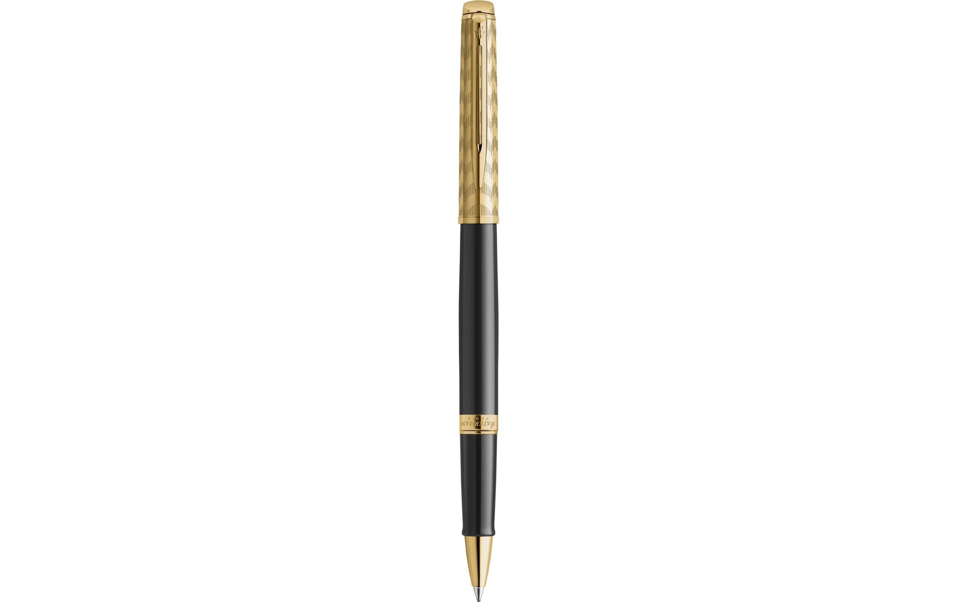 Waterman Hemiphere Deluxe – Tintenroller, Schwarz