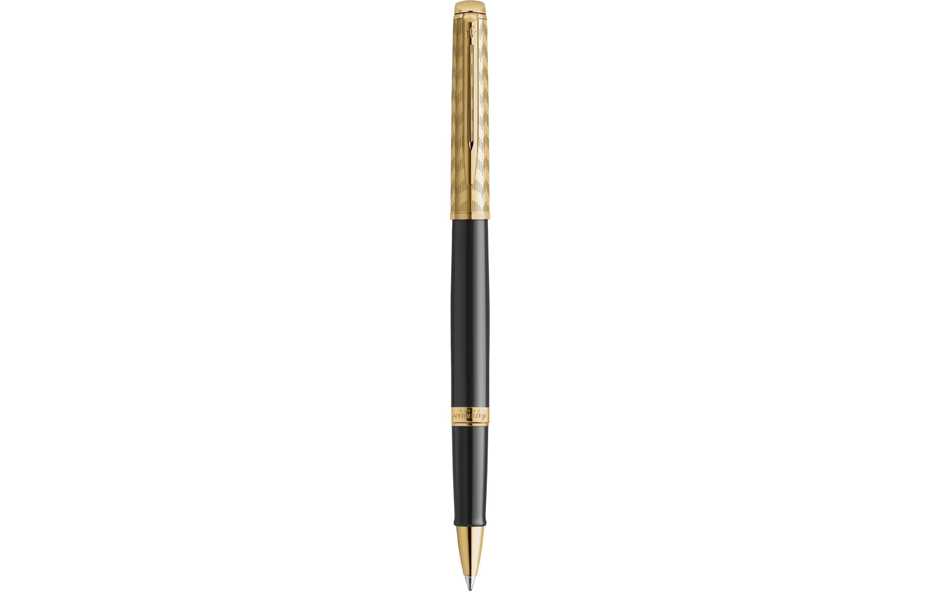 Waterman Hemiphere Deluxe – Tintenroller, Schwarz