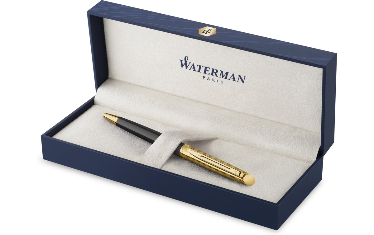 Waterman Hemiphere Deluxe Kugelschreiber – Blau, Medium, dokumentenecht