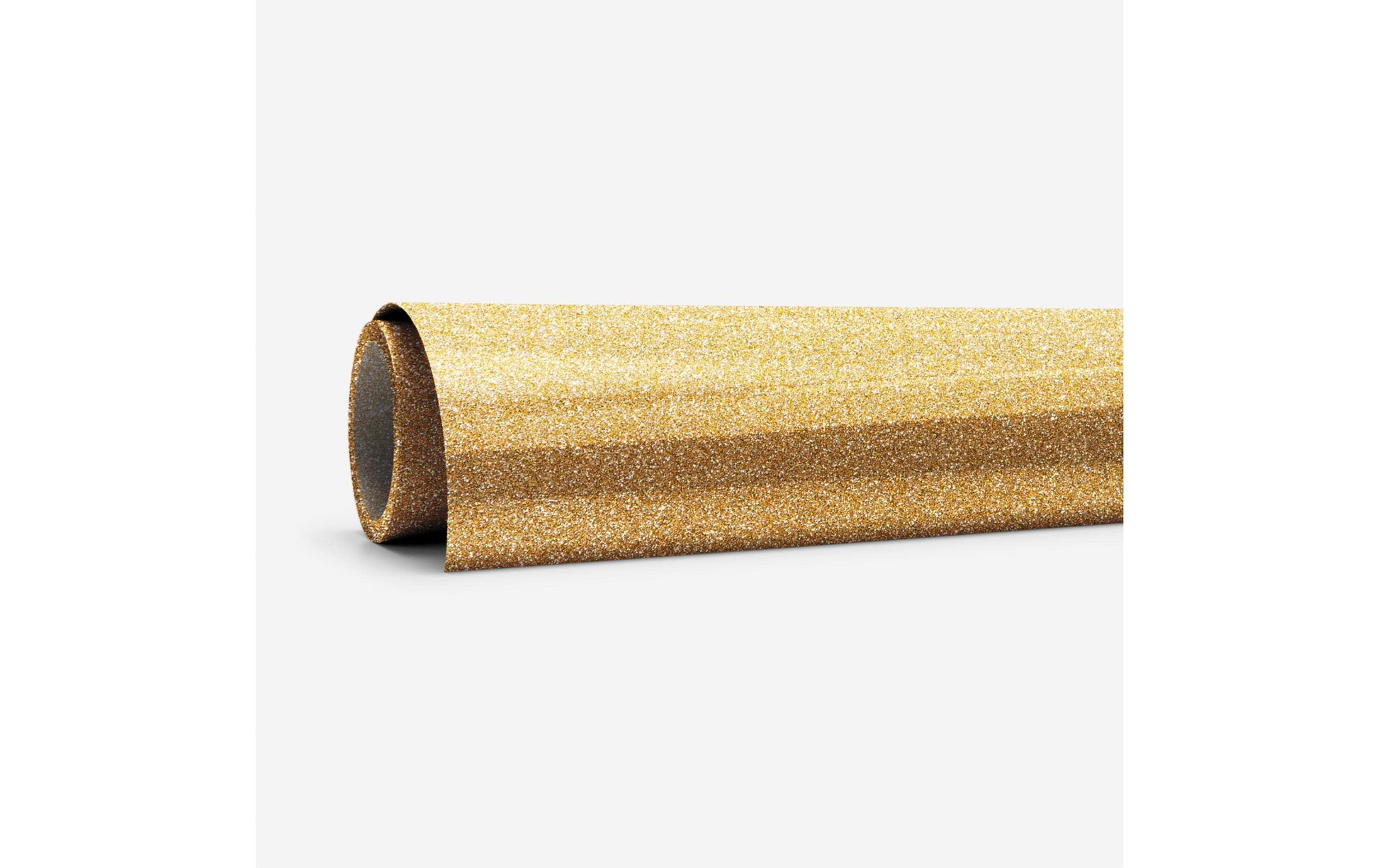 Cricut Aufbügelfolie Flex – 24,1 × 48,3 cm, Gold, Glitzernd – 1 Stück, Vinyl