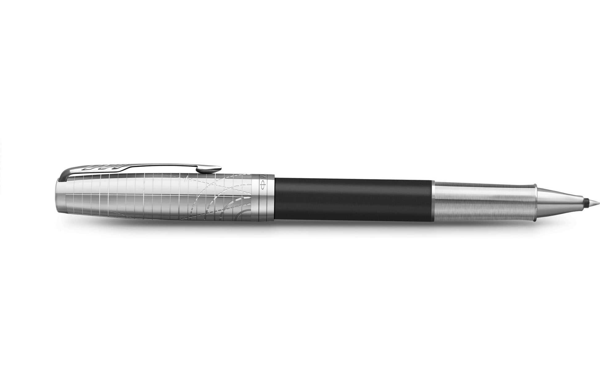 Parker Sonnet F – Tintenroller, Schwarz, Grau