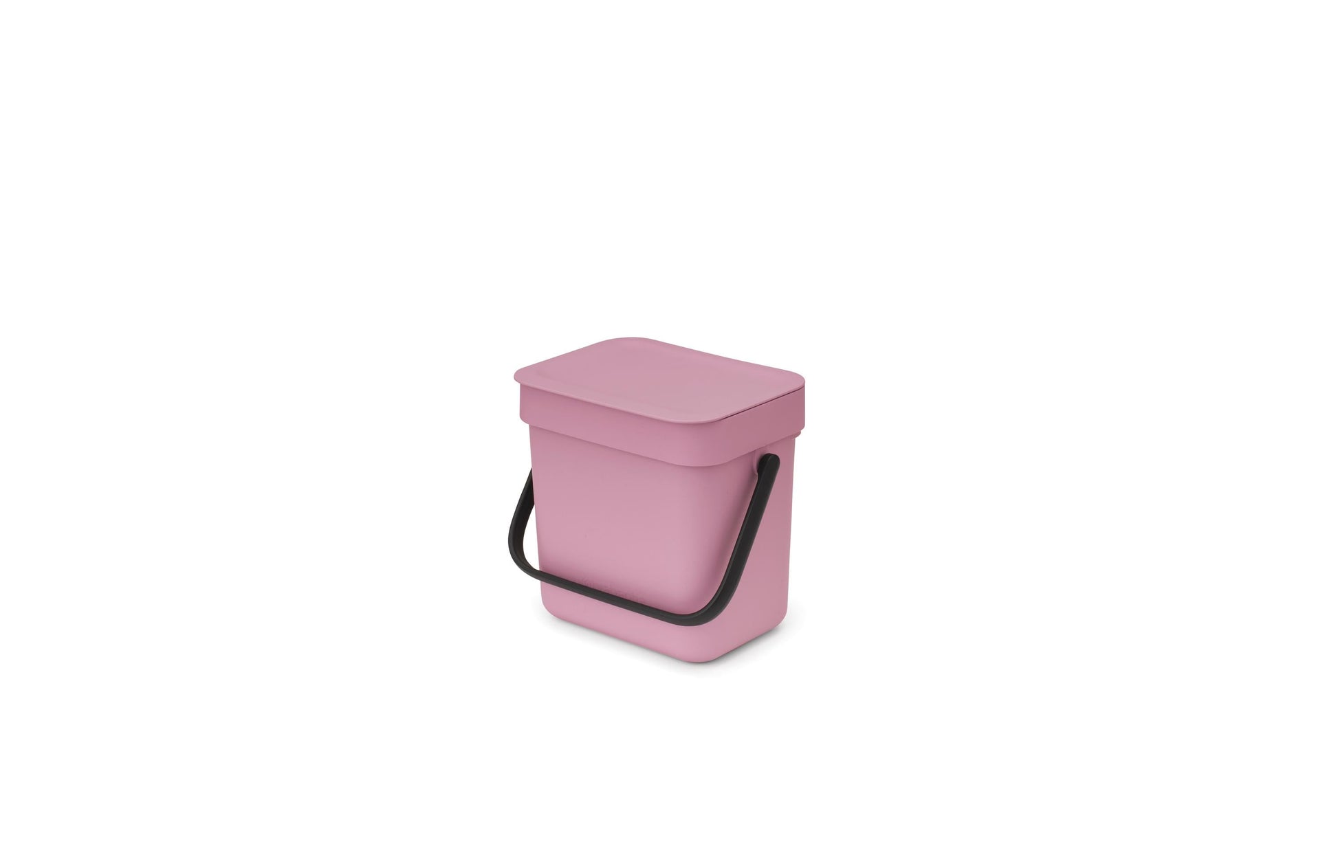 Brabantia Recyclingbox Sort & Go – 3 l – Kunststoff, rechteckig – rosa