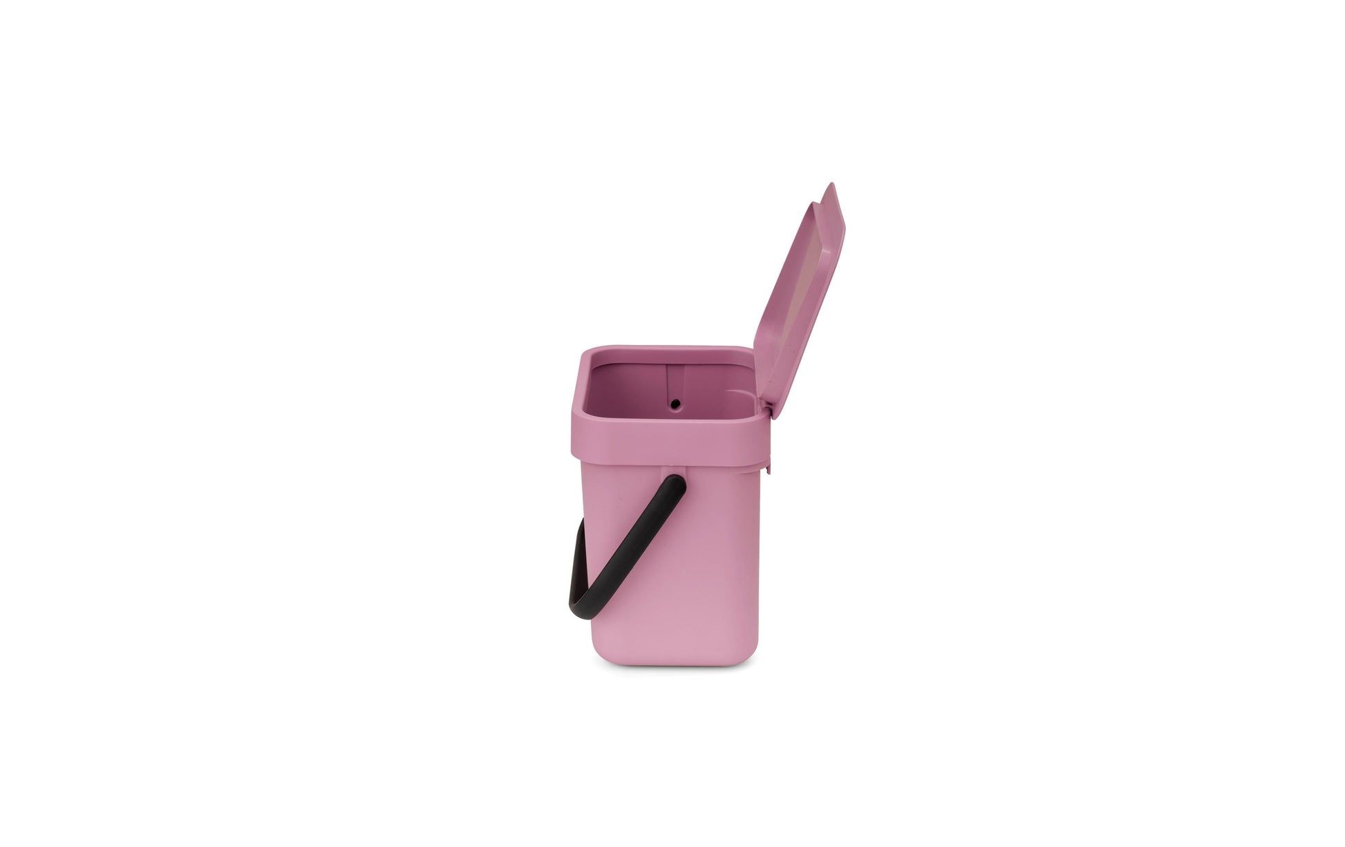 Brabantia Recyclingbox Sort & Go – 3 l – Kunststoff, rechteckig – rosa