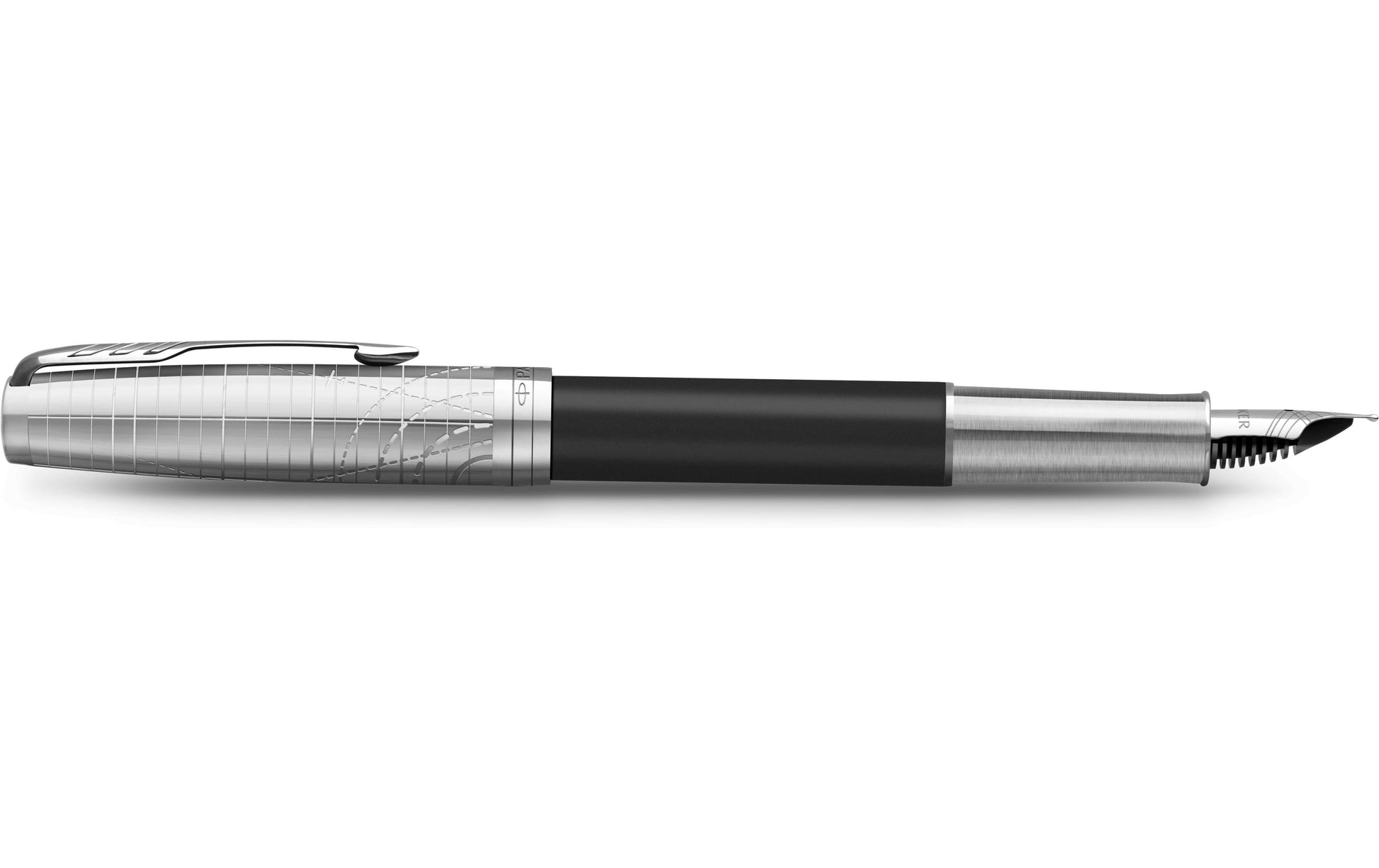 Parker Sonnet – Füllfederhalter – M – Schwarz/Silber
