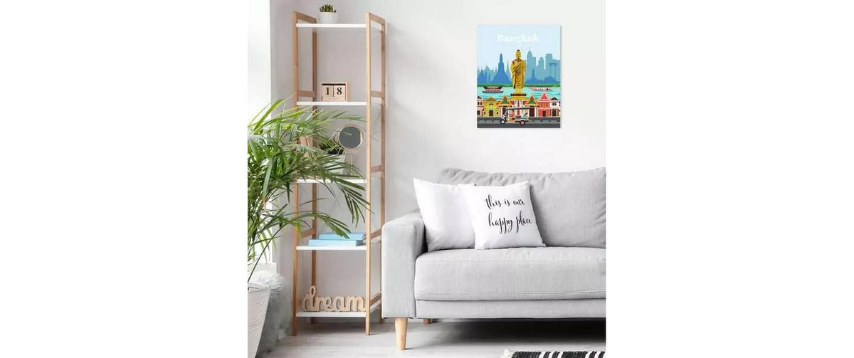 Ravensburger CreArt – Malen-nach-Zahlen-Set – Buntes Bangkok – ab 12 Jahren