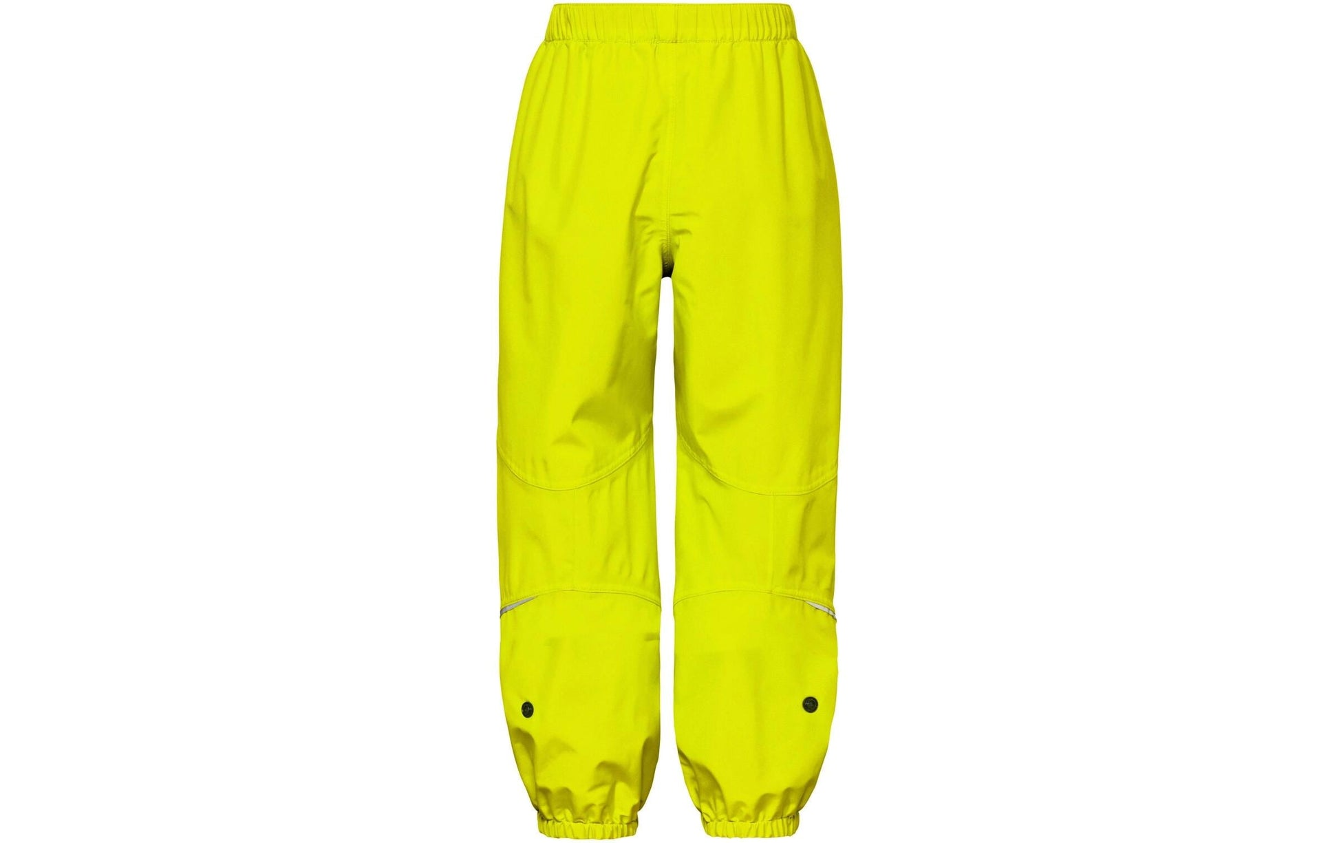 VAUDE Velohose – 122–128 – Hellgrün, Polyester (recycelt), Polyurethan-Membran