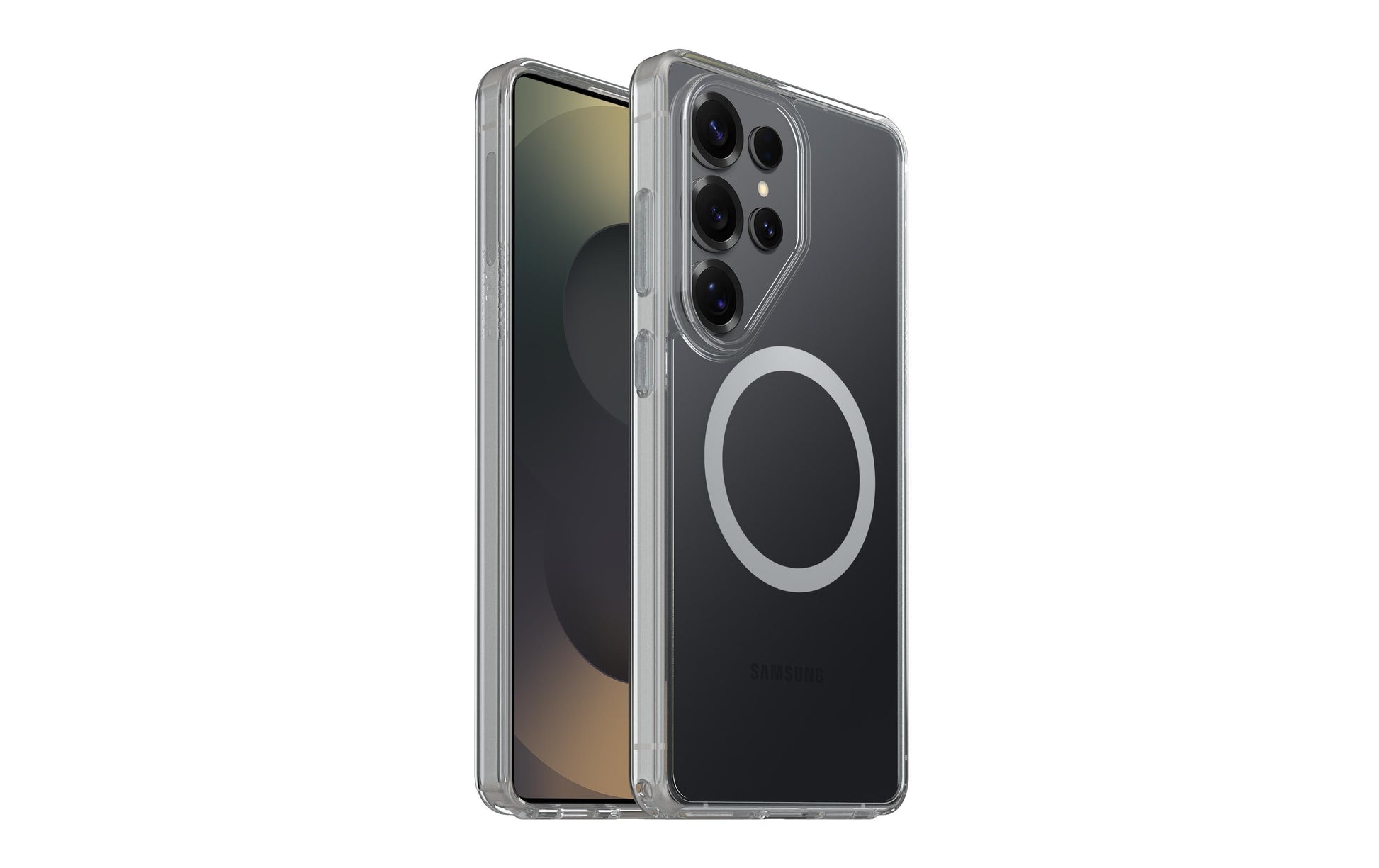 OtterBox Symmetry Clear Backcover – für verschiedene Modelle (Auswahl), MagSafe, Transparent, MARSTON