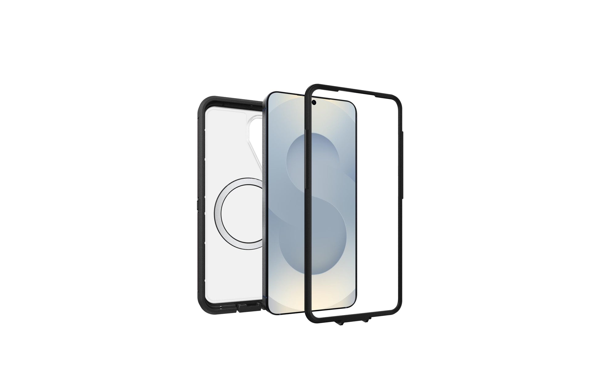 OtterBox Defender Pro XT HARKER – Robustes Case – für Smartphones, transparent/schwarz