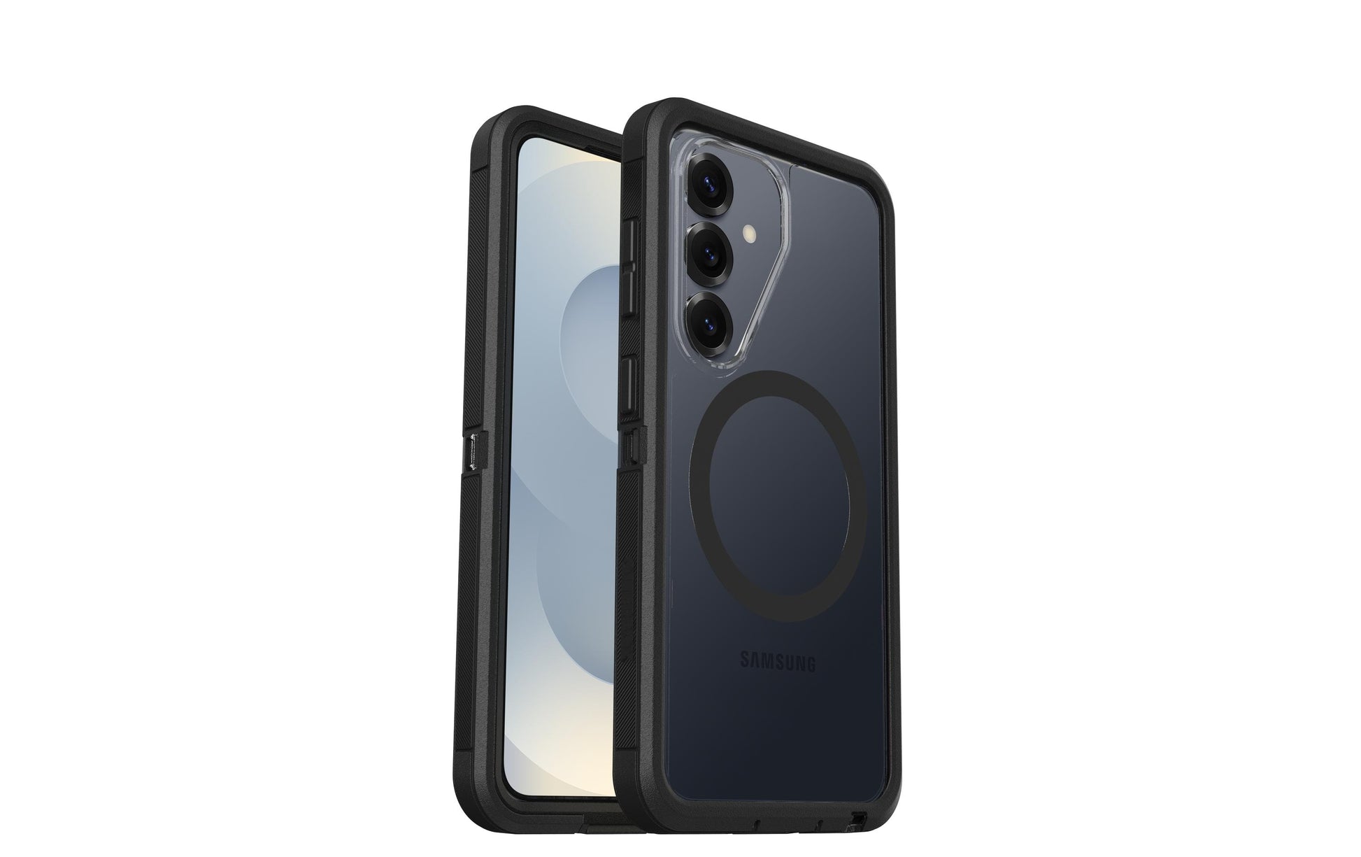 OtterBox Defender Pro XT HARKER – Robustes Case – für Smartphones, transparent/schwarz