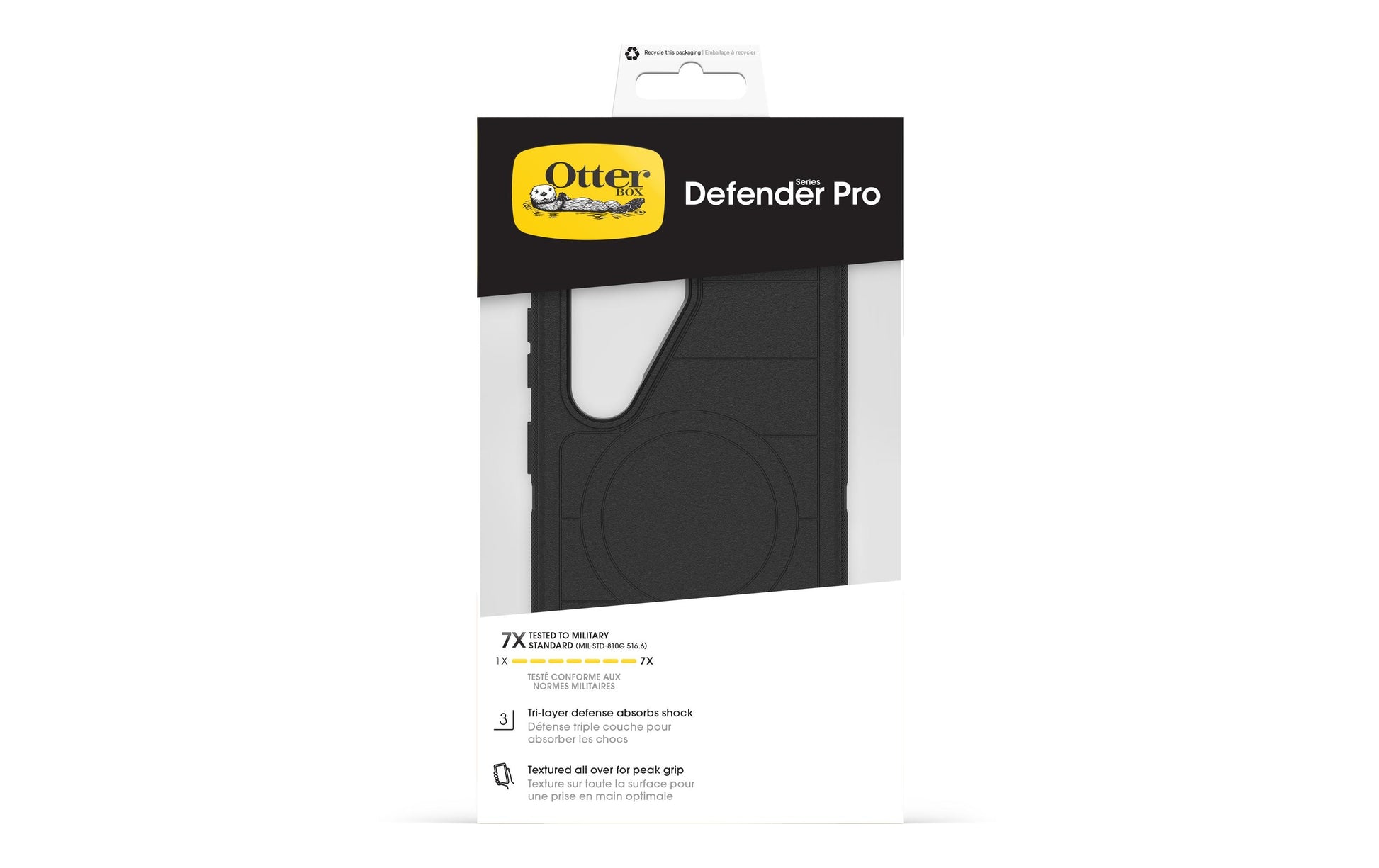 OtterBox Defender Pro – Robusthülle – für Smartphones, Schwarz