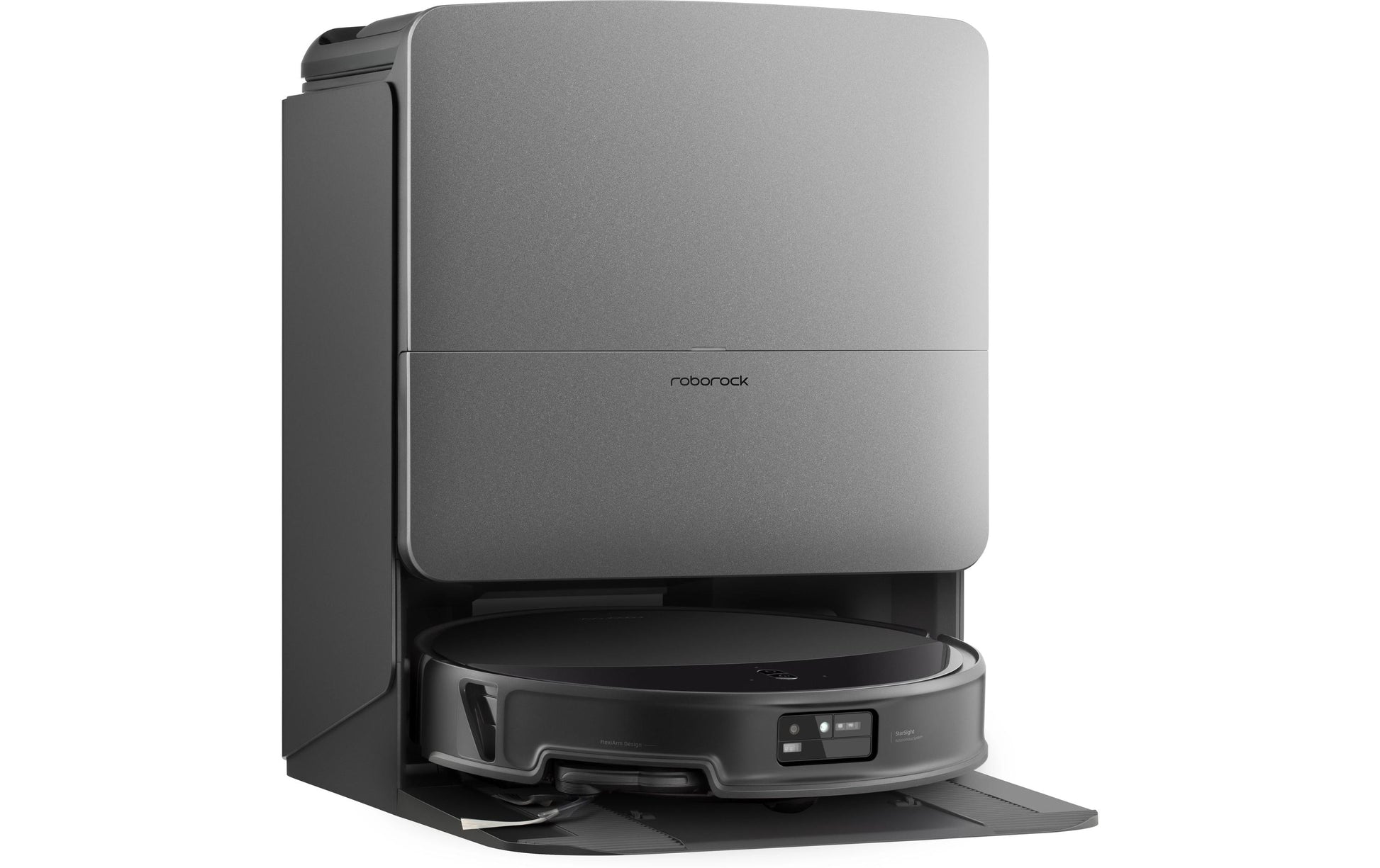 Roborock Saugroboter SAROS 20X, mit Absaugstation, mit Wischfunktion – 36000 Pa, 200 min, Höhe 80 mm
