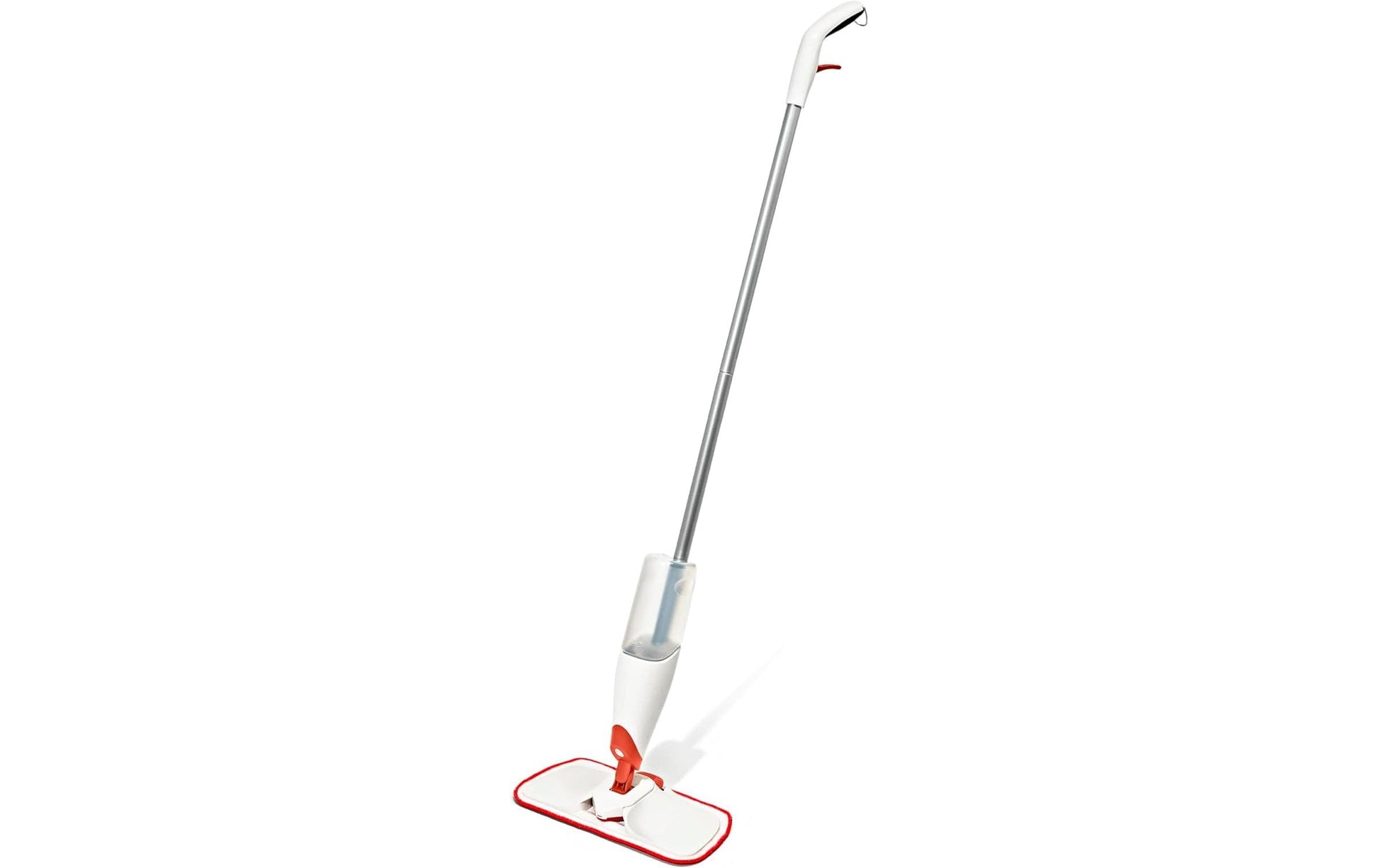 OXO Good Grips Sprühwischer – Fliesen, Laminat, Parkett – Rot/Weiss