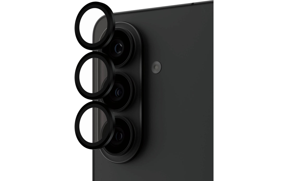 PanzerGlass – Kameralinsenschutz – für Samsung Galaxy S26 – Schwarz, Glas