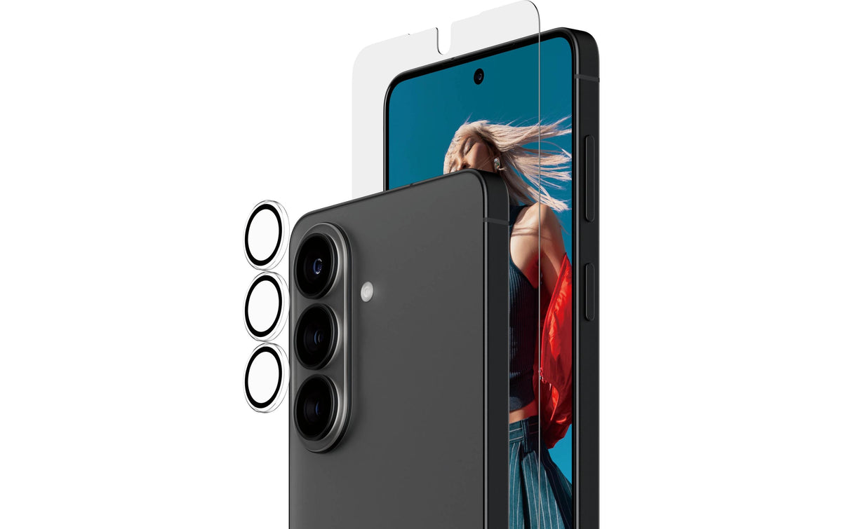 PanzerGlass – Kameralinsenschutz, 2-in-1 – für Galaxy S26 – Transparent