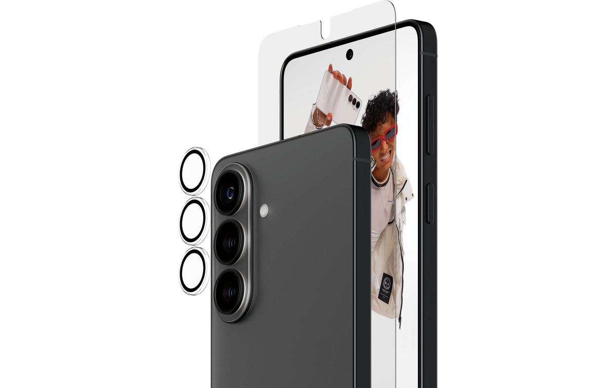 PanzerGlass – Kameralinsenschutz, 2-in-1 – für Galaxy S26+ – Transparent
