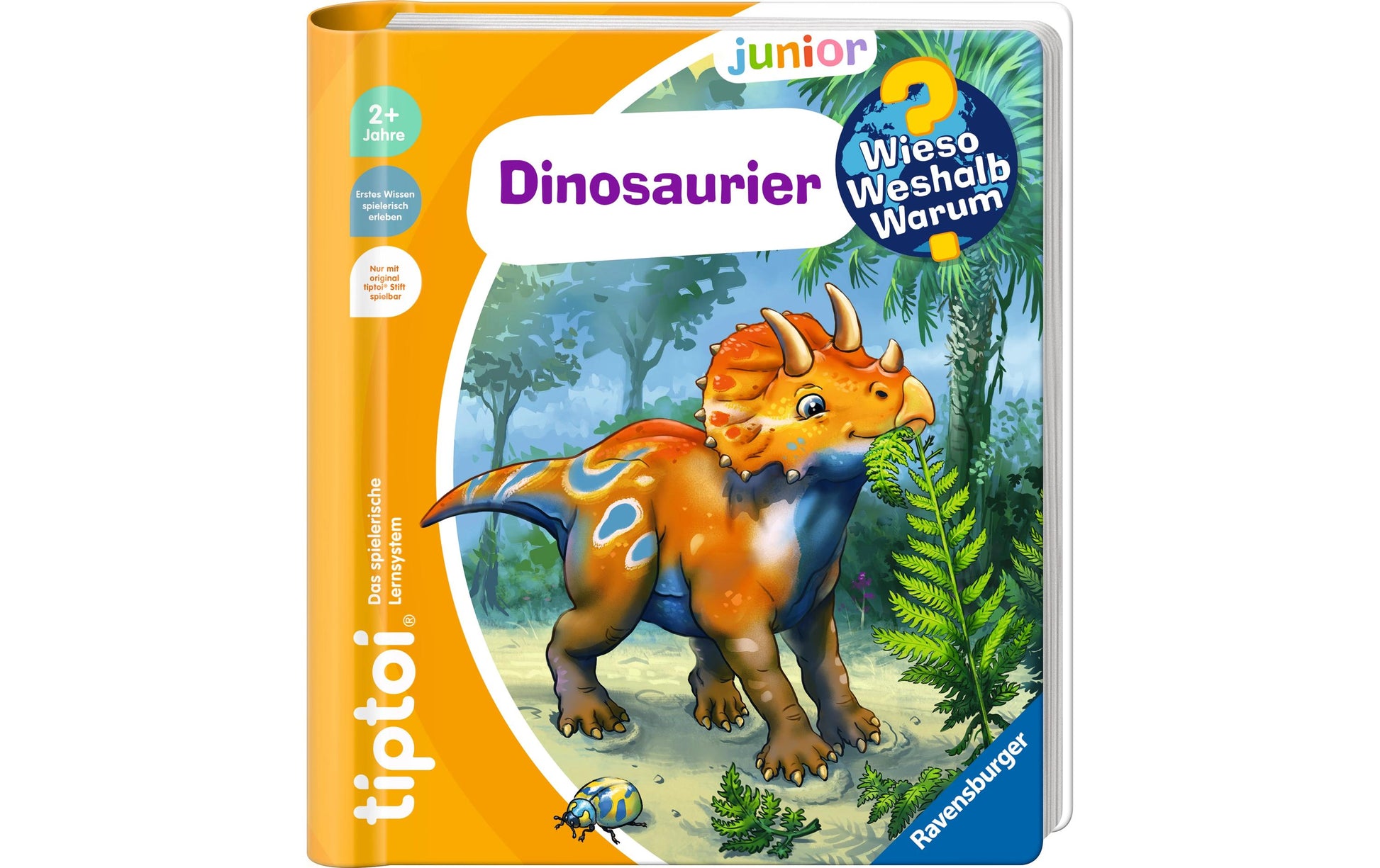 Ravensburger Lernbuch – tiptoi WWW junior Dinosaurier, Deutsch, ab 2 Jahren