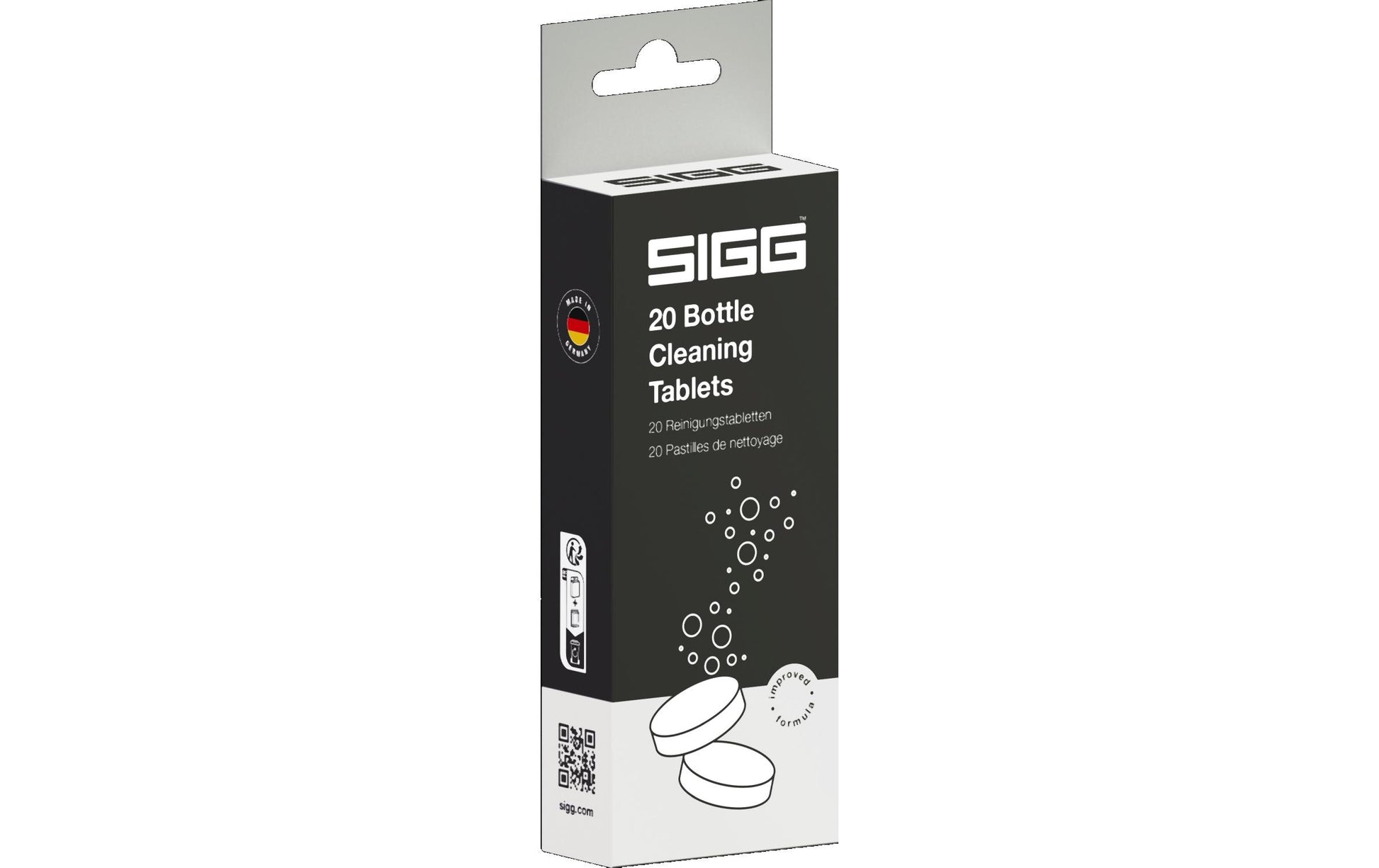 SIGG Trinkflaschenreiniger für SIGG Trinkflaschen – Tabs – 20 Tabs