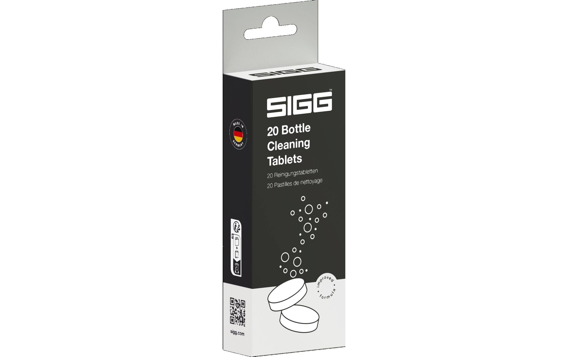 SIGG Trinkflaschenreiniger für SIGG Trinkflaschen – Tabs – 20 Tabs