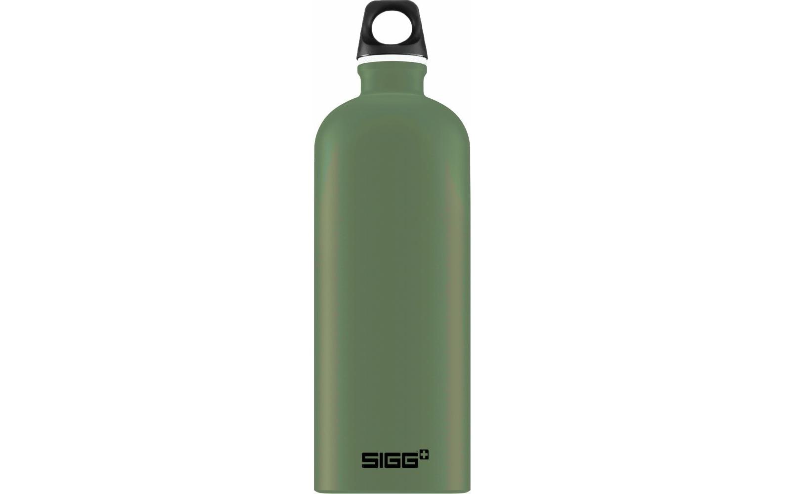 SIGG Traveller Kindertrinkflasche 1 l – BPA-frei, Aluminium, Leaf