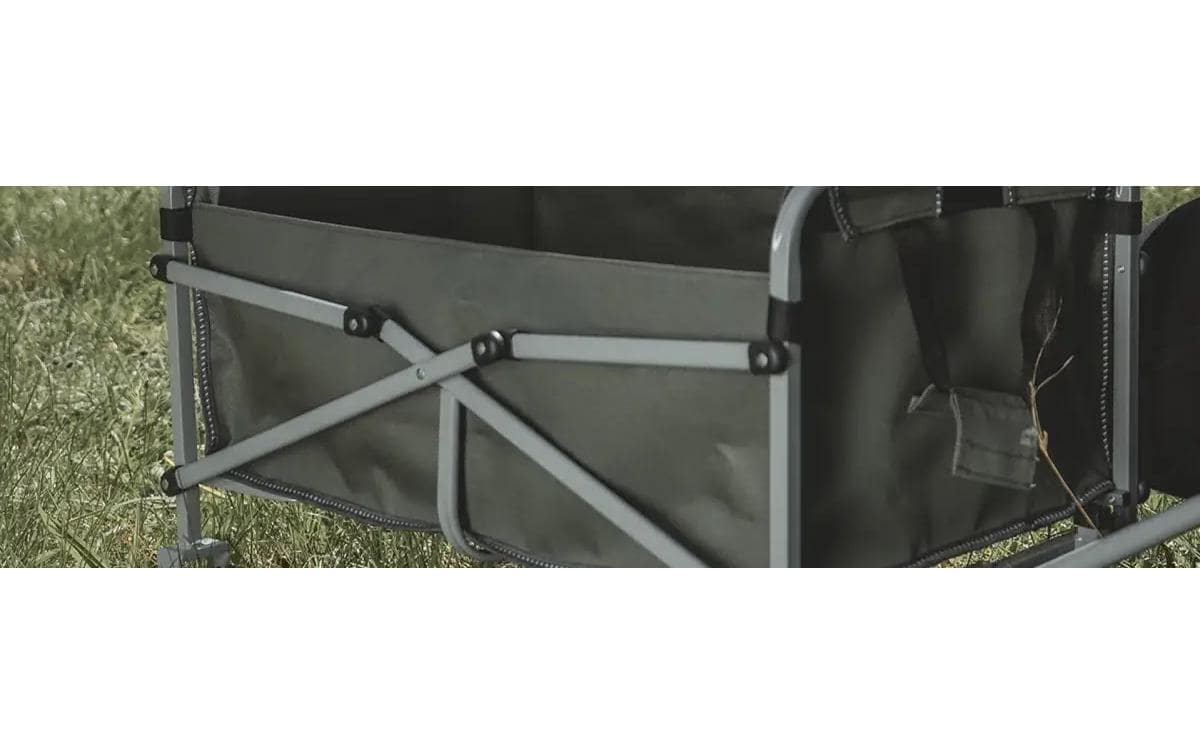 Easy Camp – Kofferraum-Organizer – bis 60 kg – 500 × 680 × 730 mm – olivgrün – 600D Polyester, Stahl