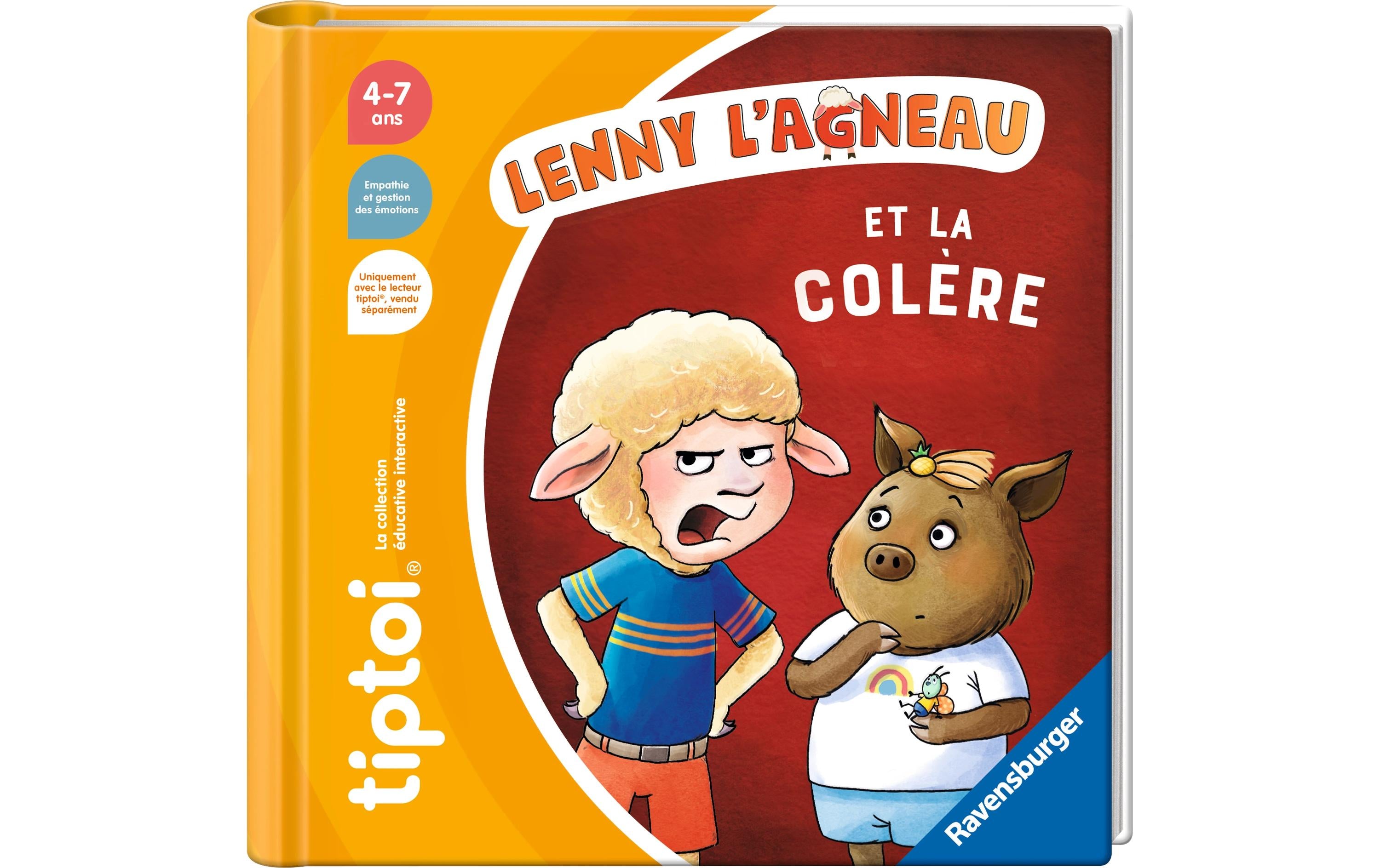 Ravensburger tiptoi – Lernbuch – Illustrierte Geschichte Lenny Lagneau, Französisch, ab 4 Jahren