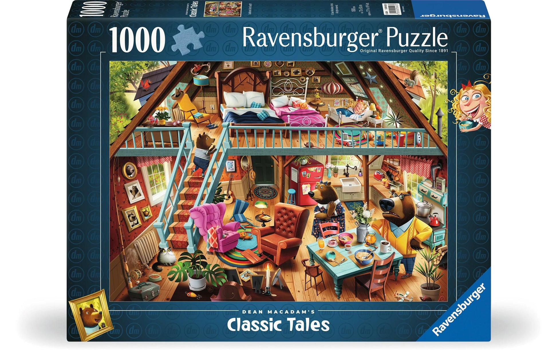 Ravensburger Puzzle Märchen – 1000 Teile – 70 × 50 cm – ab 14 Jahren