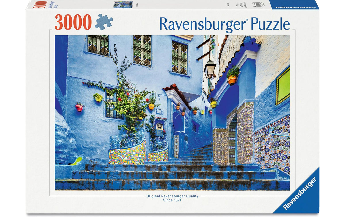 Ravensburger Marokko in Blau – Logikspiel, ab 14 Jahren, DE/FR/IT