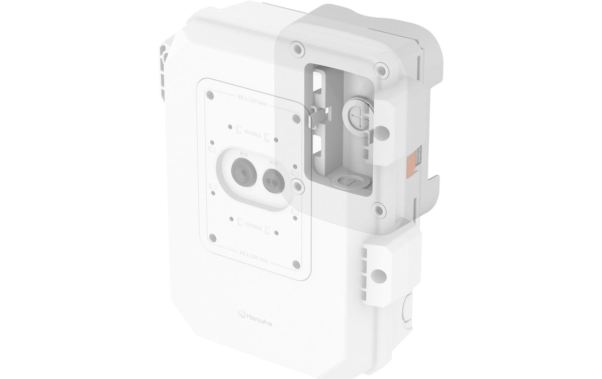 Hanwha SBP-050PMW Masthalterung – für SBP-050NBW – Weiss