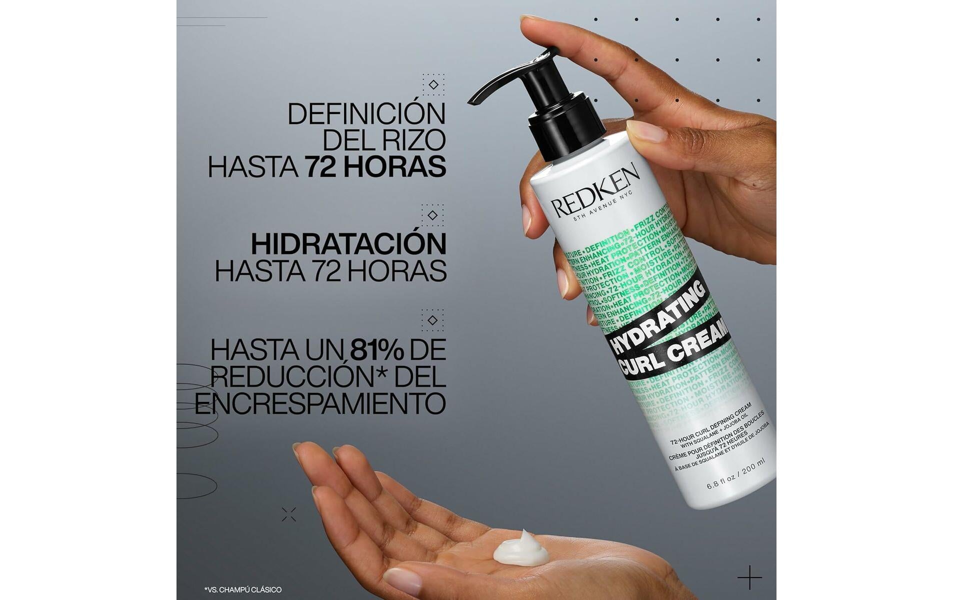 Redken Stylingcreme Hydrating Curl Cream – für lockiges Haar – 250 ml