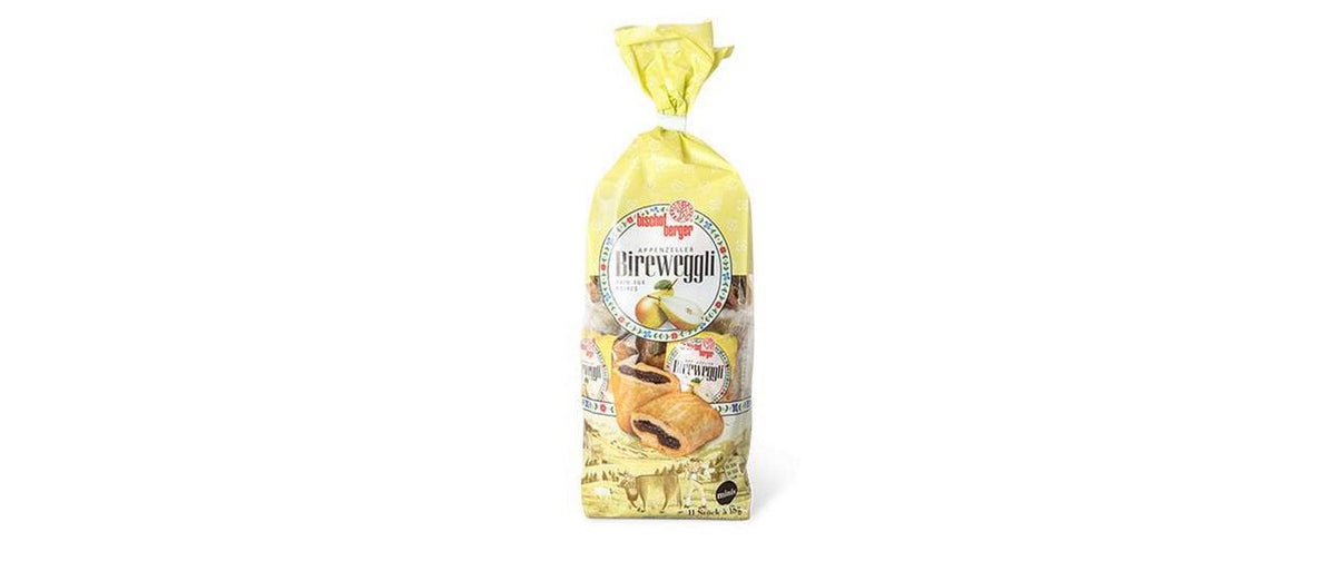 Bischofberger Bireweggli Mini Guetzli – 11 × 18 g