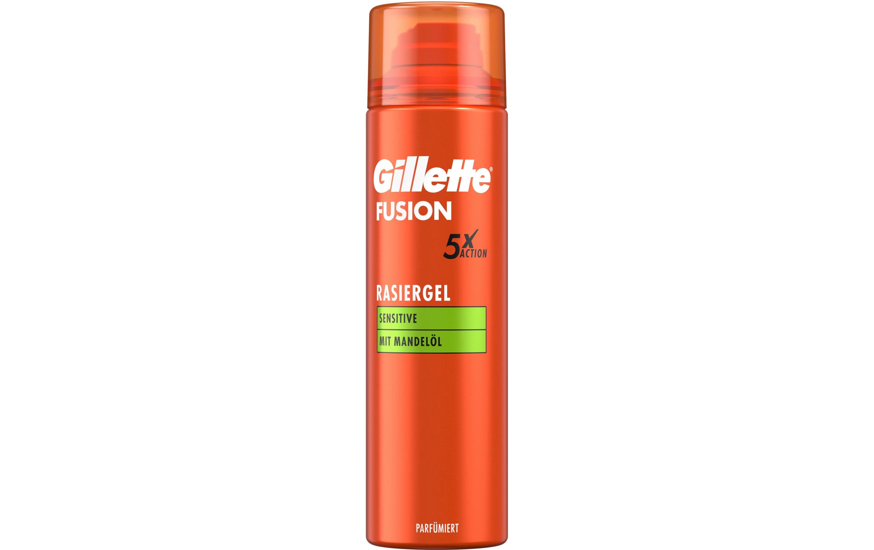 Gillette Fusion5 Rasiergel – für empfindliche Haut – 200 ml