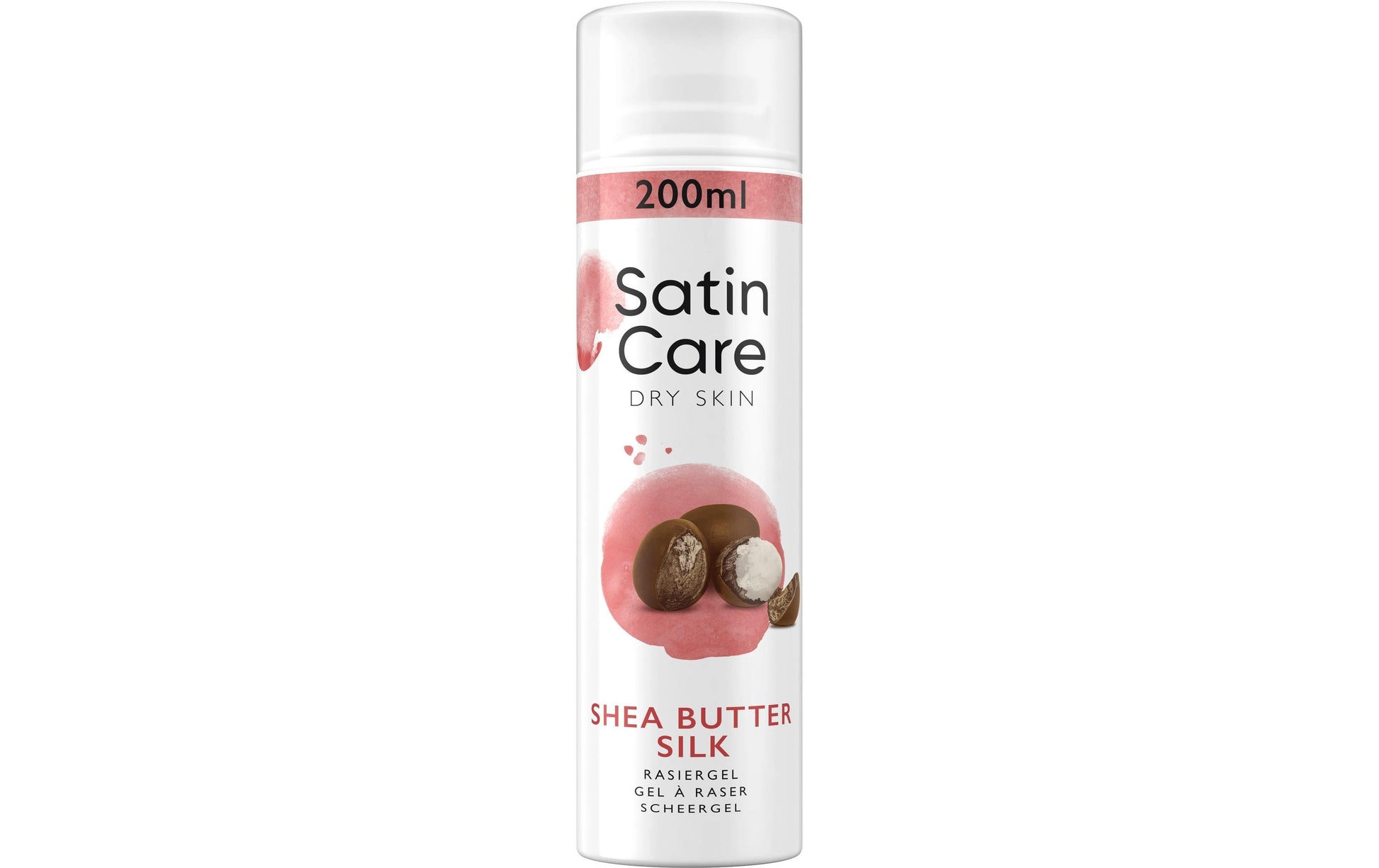 Gillette Satin Care Rasiergel – Sheabutter – 200 ml