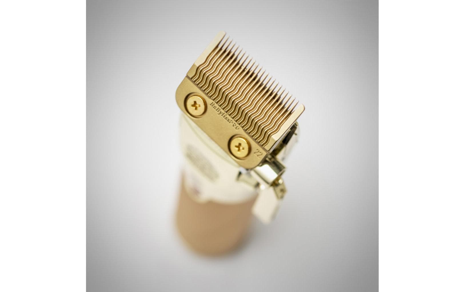 BaByliss Haarschneider Pro – Gold, Akku 150 min, 0,5–19 mm, Titan