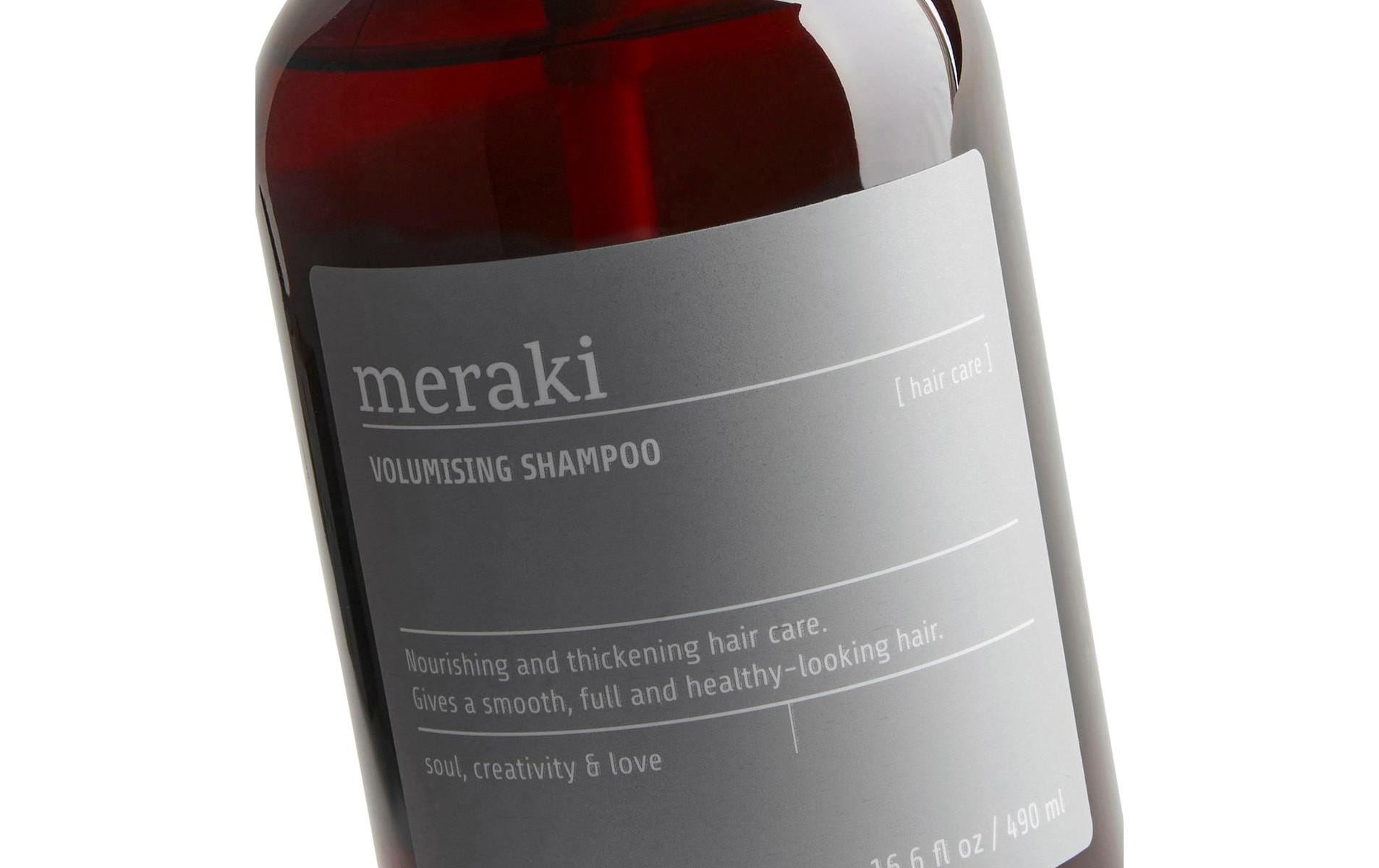Cisco Meraki Haarshampoo – Volumen, Gurke & Jasmin – 490 ml