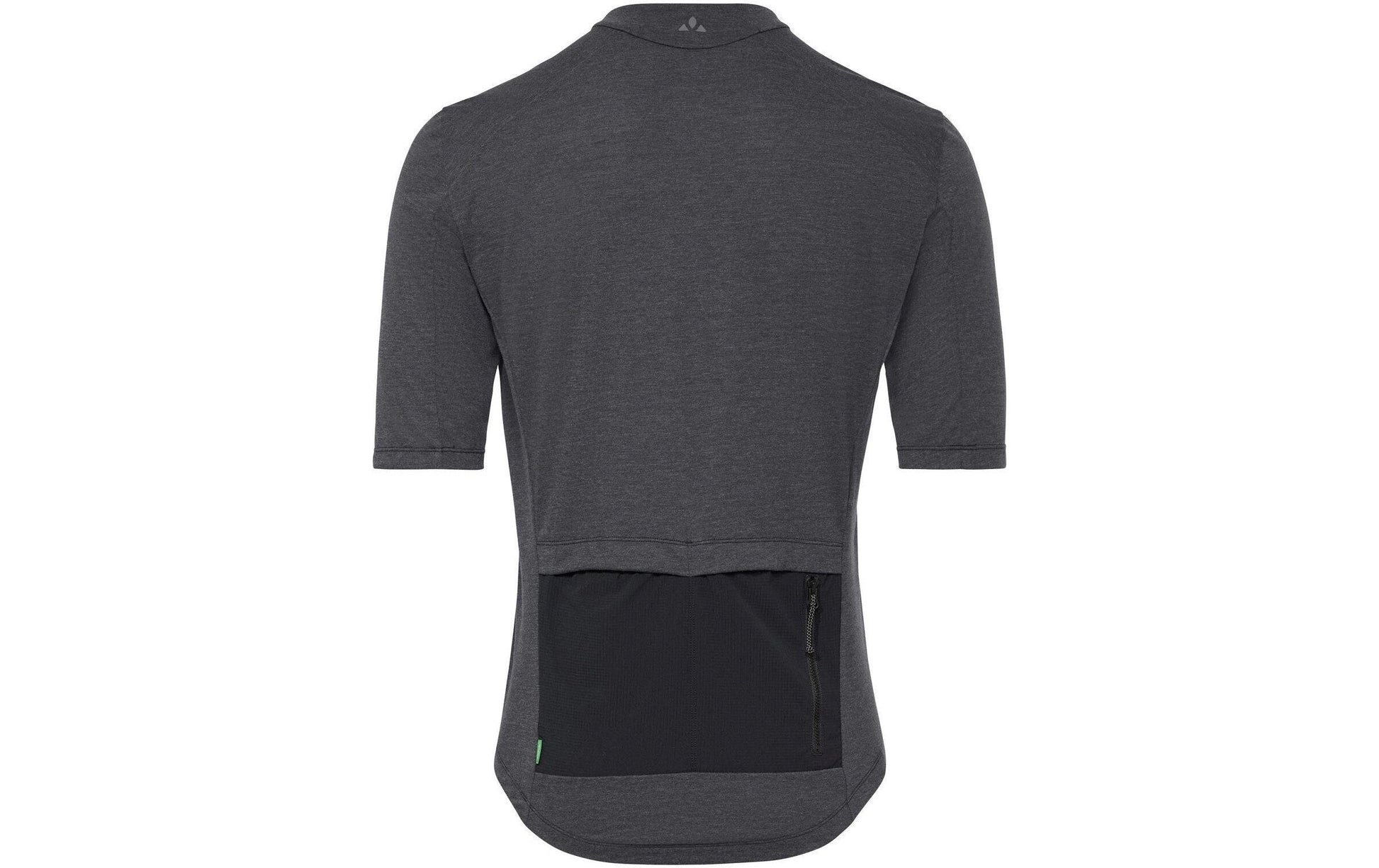 Vaude Velotrikot – XXL – Schwarz, 75% Polyester (recycelt)/25% Lyocell, Slim Fit, Kurzarm