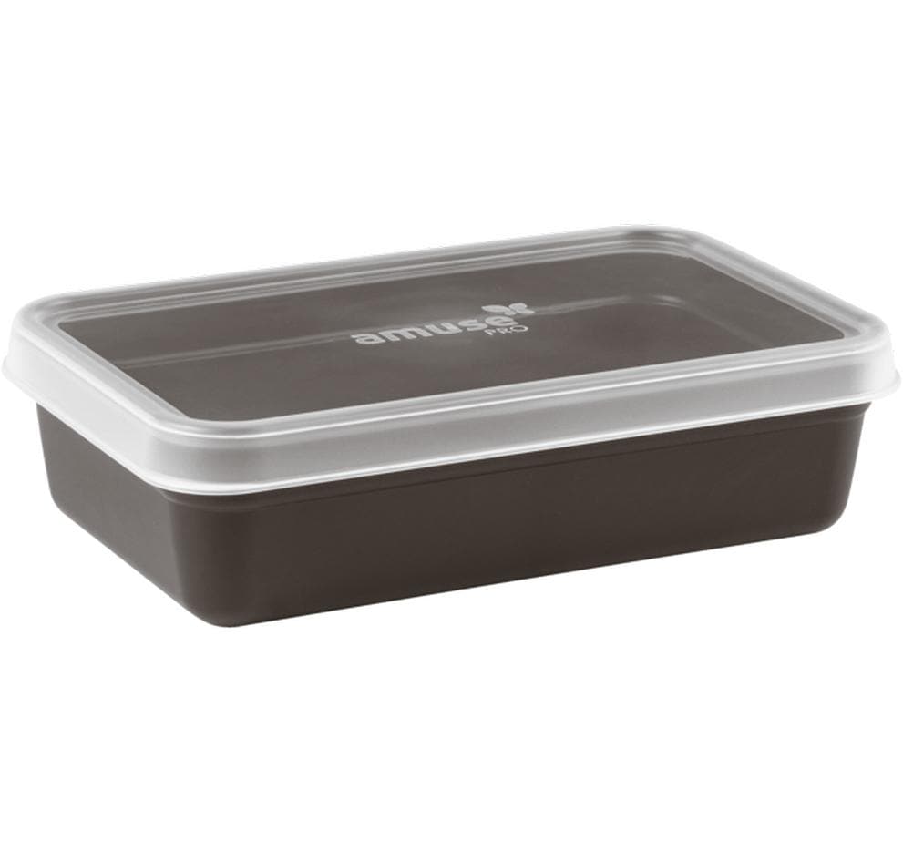 Paderno Vorratsdose 850 ml, Ø 12,3 × 5,6 cm, Polypropylen (PP), Schwarz