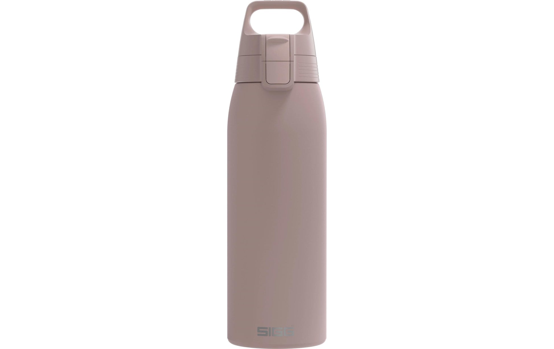 SIGG Kindertrinkflasche 1 l – Druckknopfdeckel, BPA-frei, Edelstahl