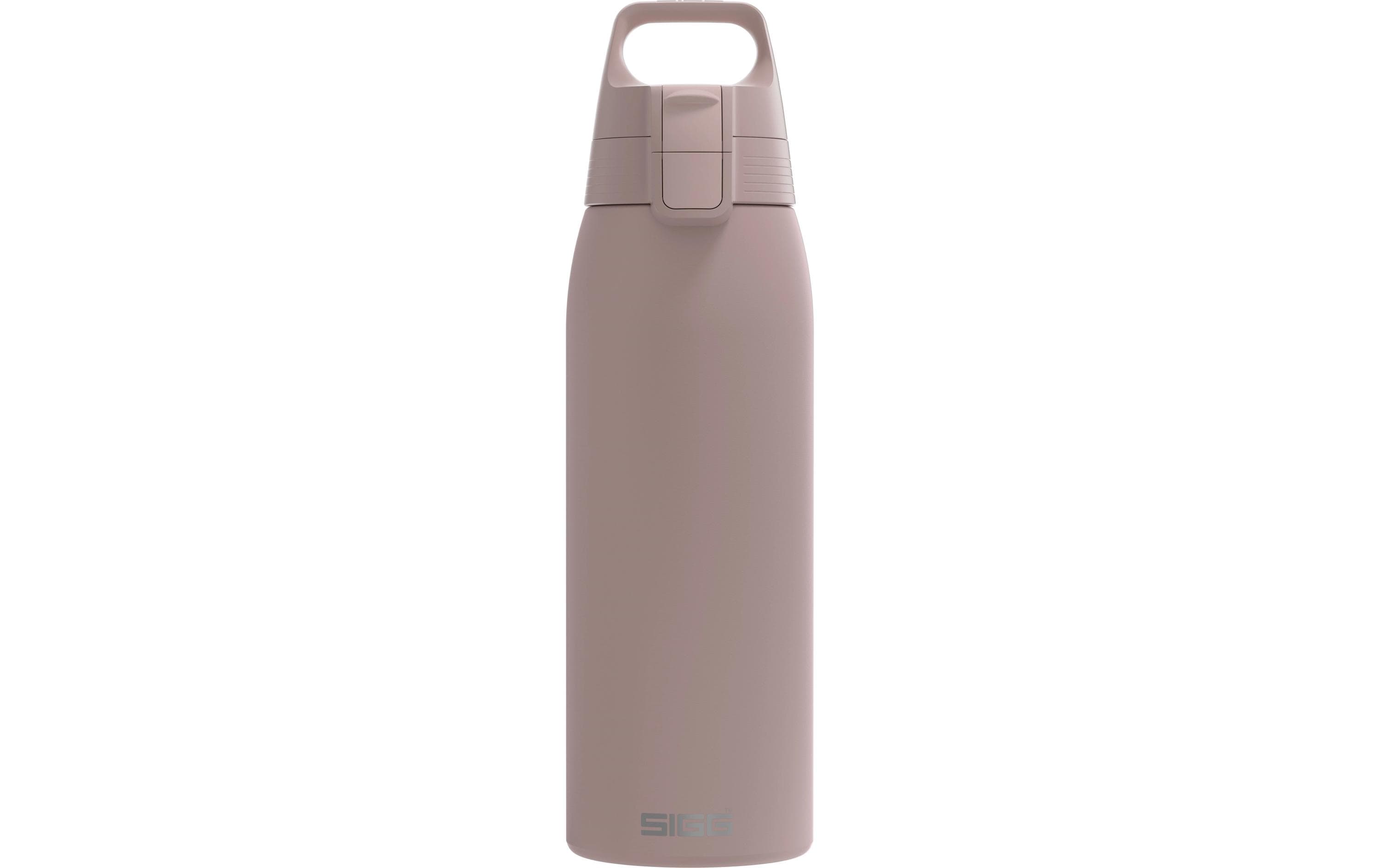 SIGG Kindertrinkflasche 1 l – Druckknopfdeckel, BPA-frei, Edelstahl
